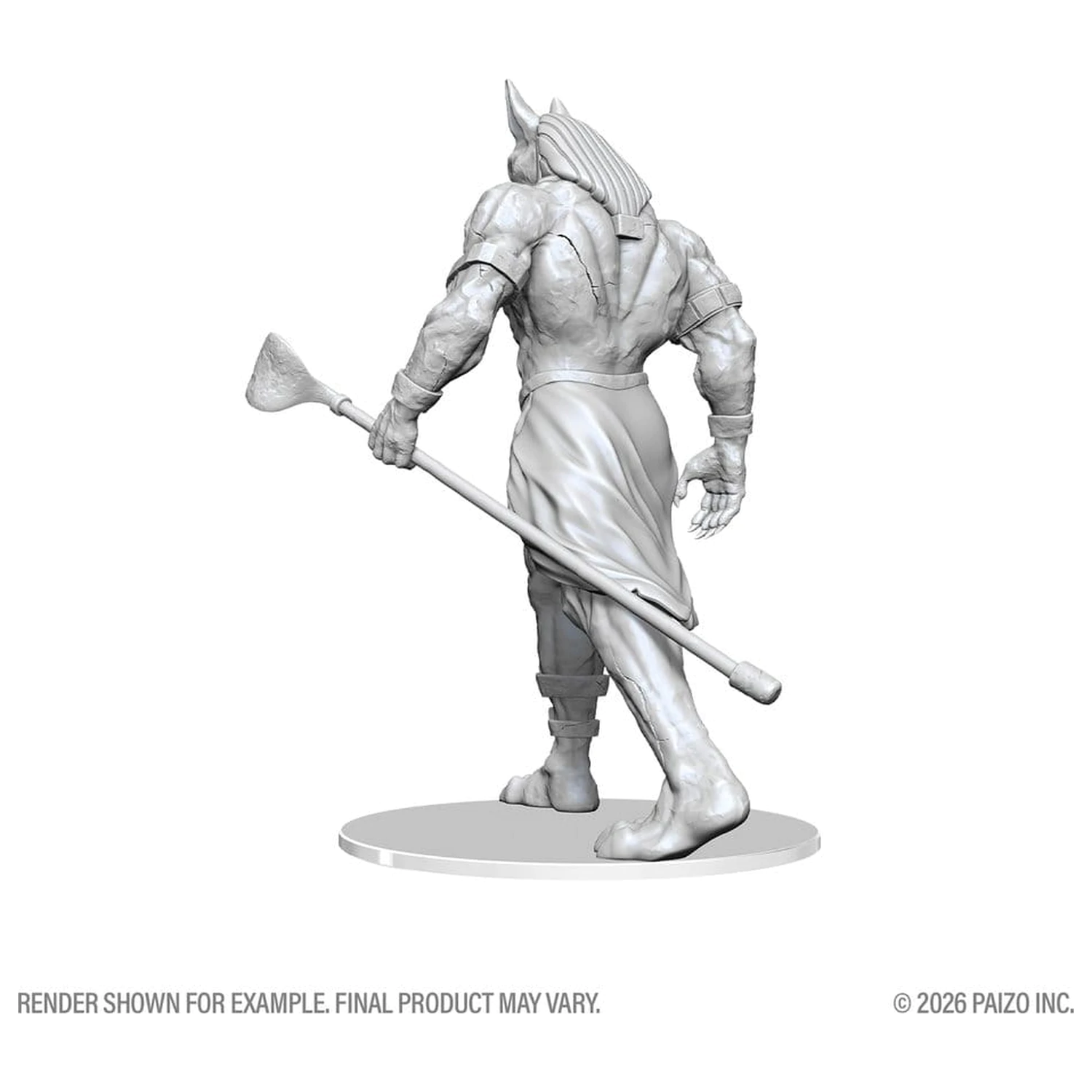 Pathfinder Deep Cuts Nenabarvená krabicová miniatura obří animovaná socha fotografii produktu
