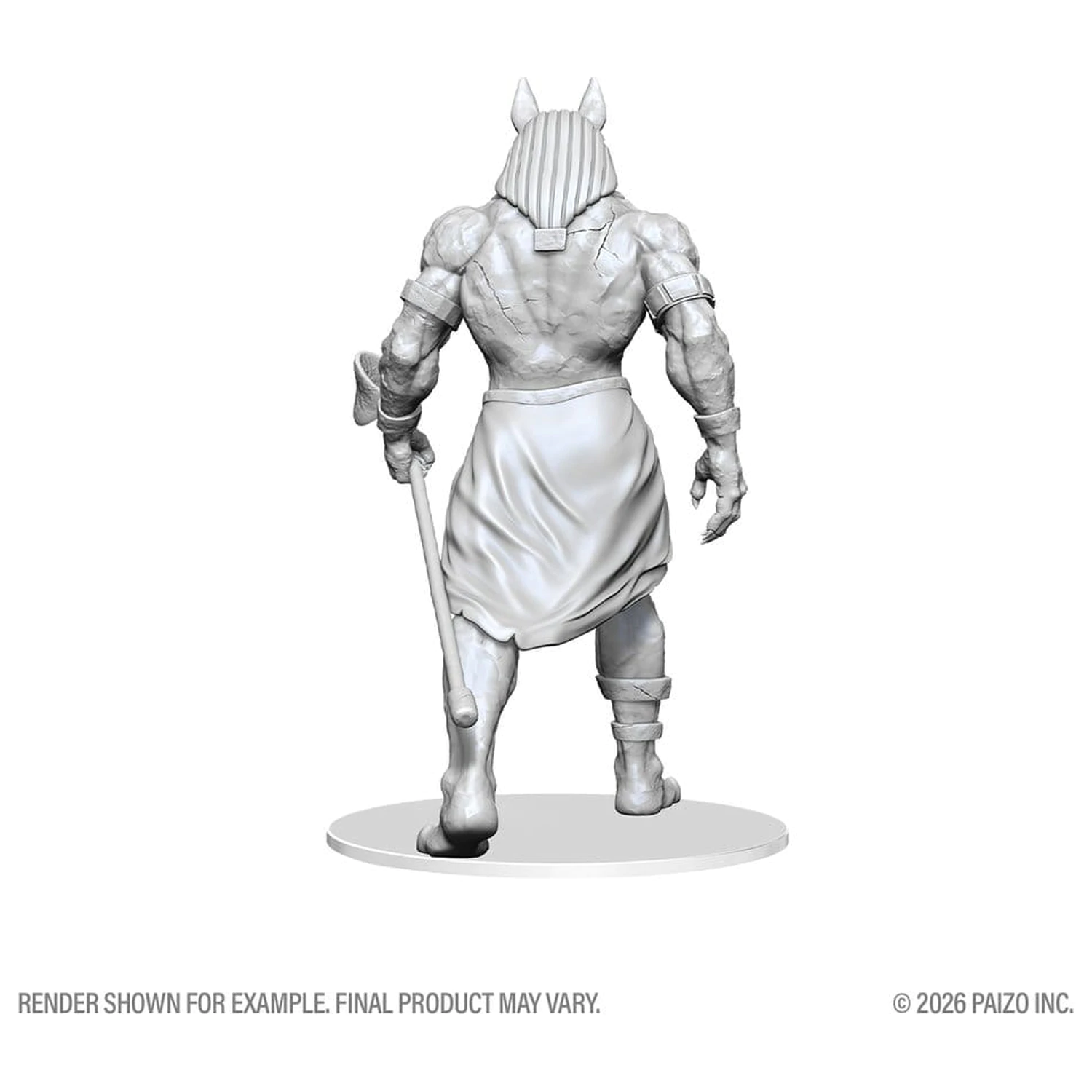 Pathfinder Deep Cuts Nenabarvená krabicová miniatura obří animovaná socha fotografii produktu