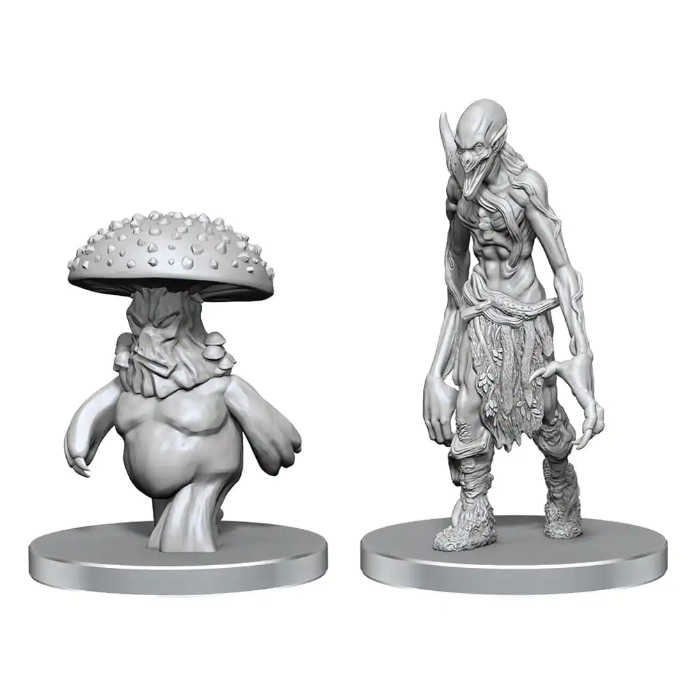 Pathfinder Deep Cuts Unpainted Miniatures Myceloid & Grimstalker - nenabarvené miniatury fotografii produktu