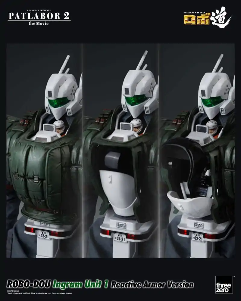 Patlabor 2: The Movie Robo-Dou akční figurka Ingram Unit 1 Reactive Armor verze 23 cm fotografii produktu