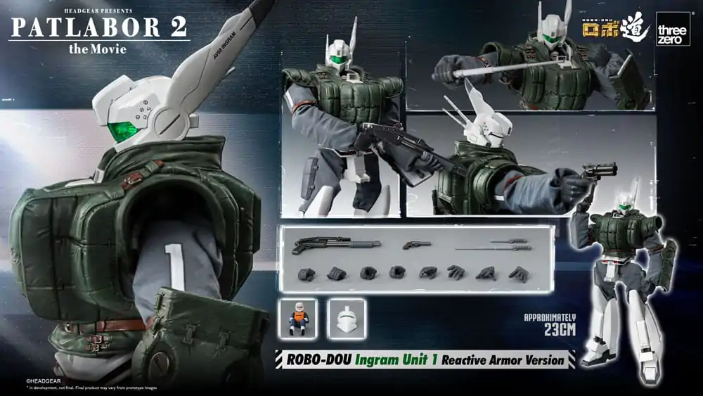 Patlabor 2: The Movie Robo-Dou akční figurka Ingram Unit 1 Reactive Armor verze 23 cm fotografii produktu