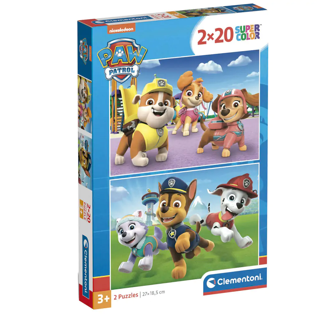 Paw Patrol puzzle 2x20 dílků fotografii produktu