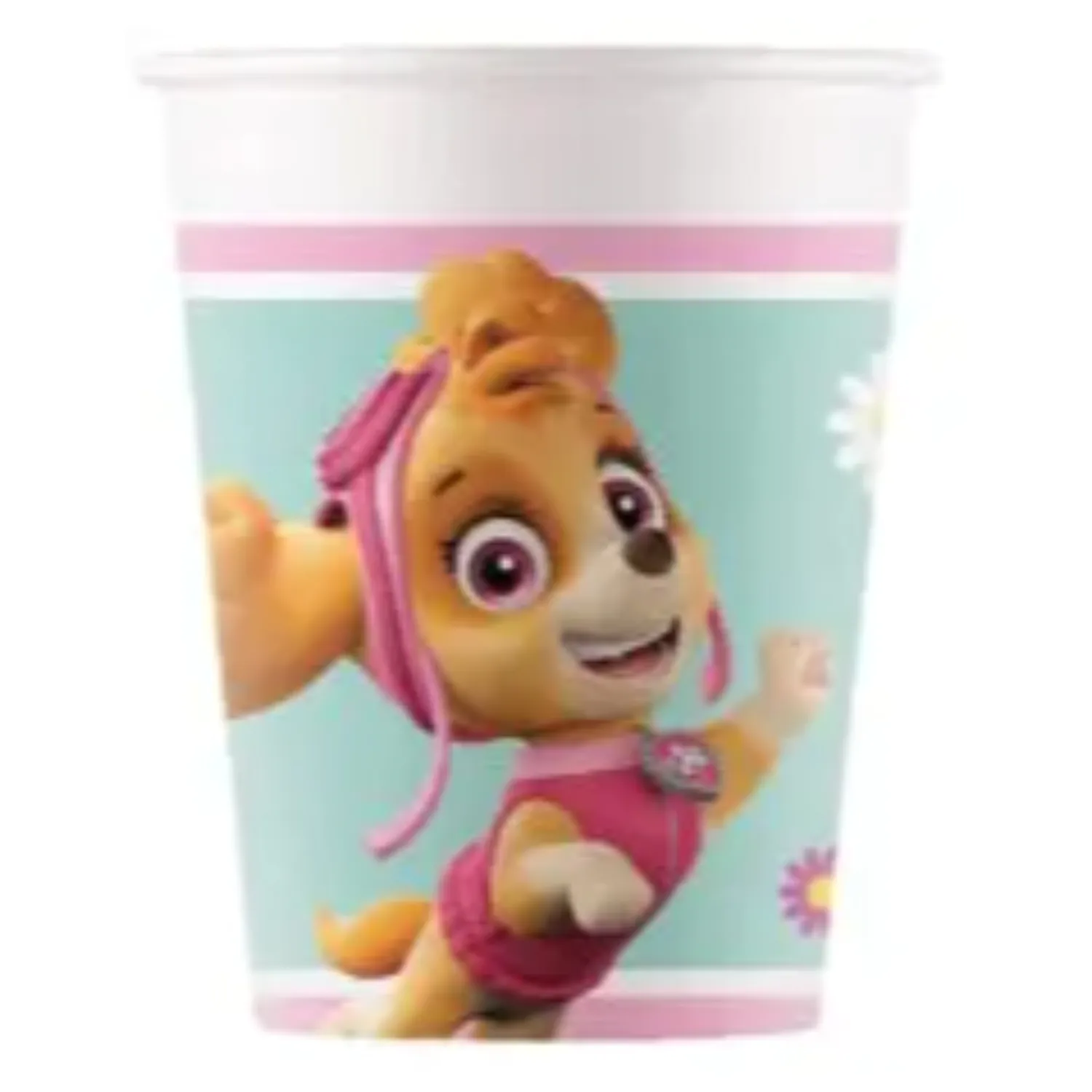 Paw Patrol Skye a Everest papírové kelímky 8 ks 200 ml FSC fotografii produktu