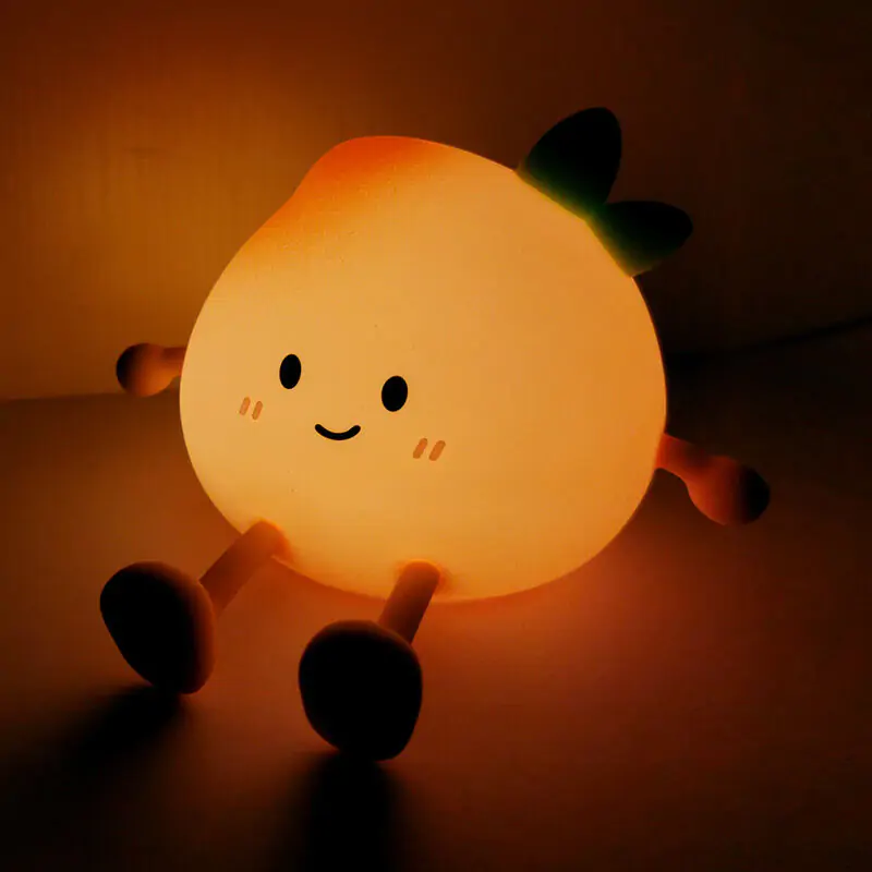 Peach LED Noční světlo fotografii produktu