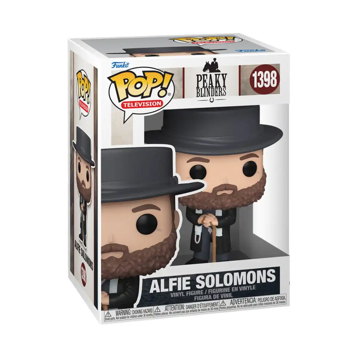 Peaky Blinders POP! TV Vinyl Figurka Alfie Solomons 9 cm fotografii produktu