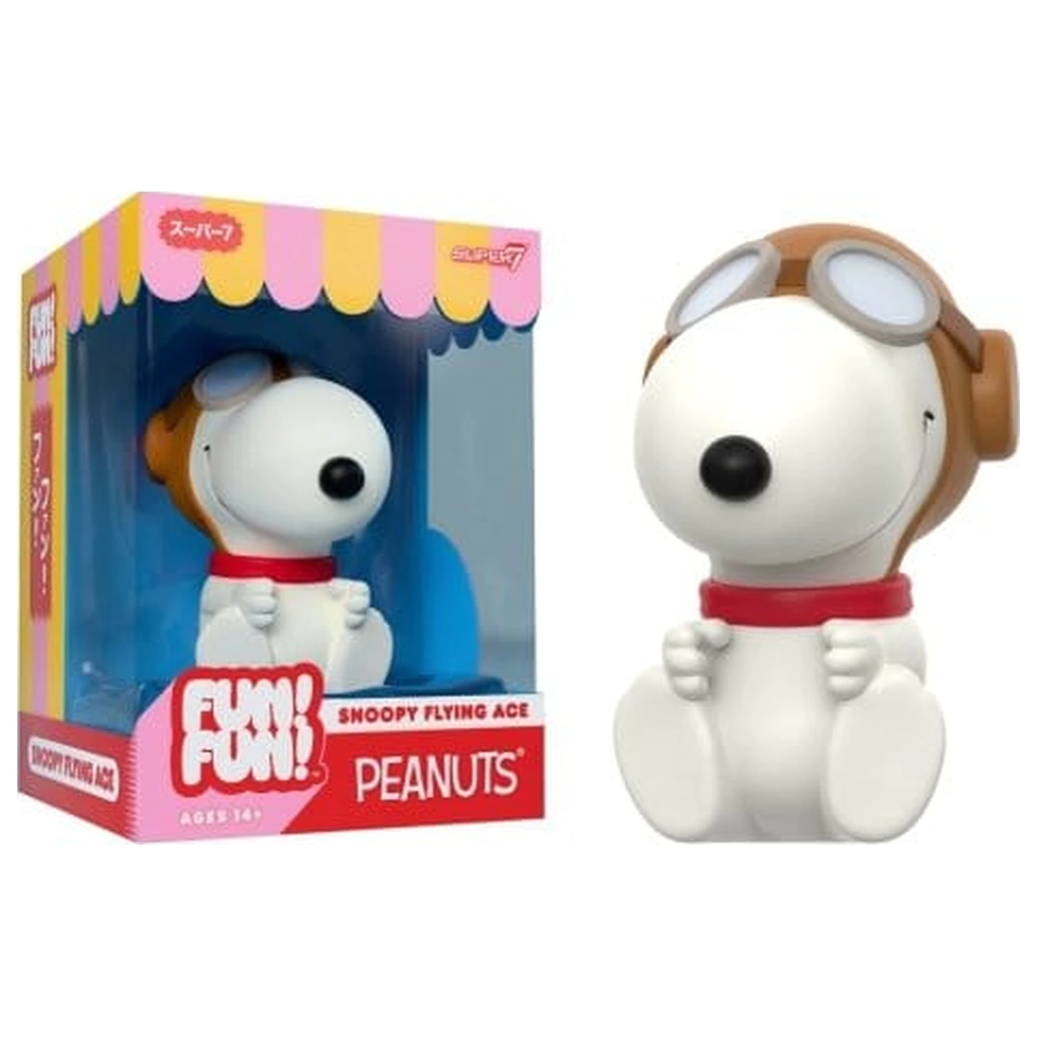 Peanuts Fun! Fun! Mini figurka Wave 02 Snoopy (Flying Ace) fotografii produktu