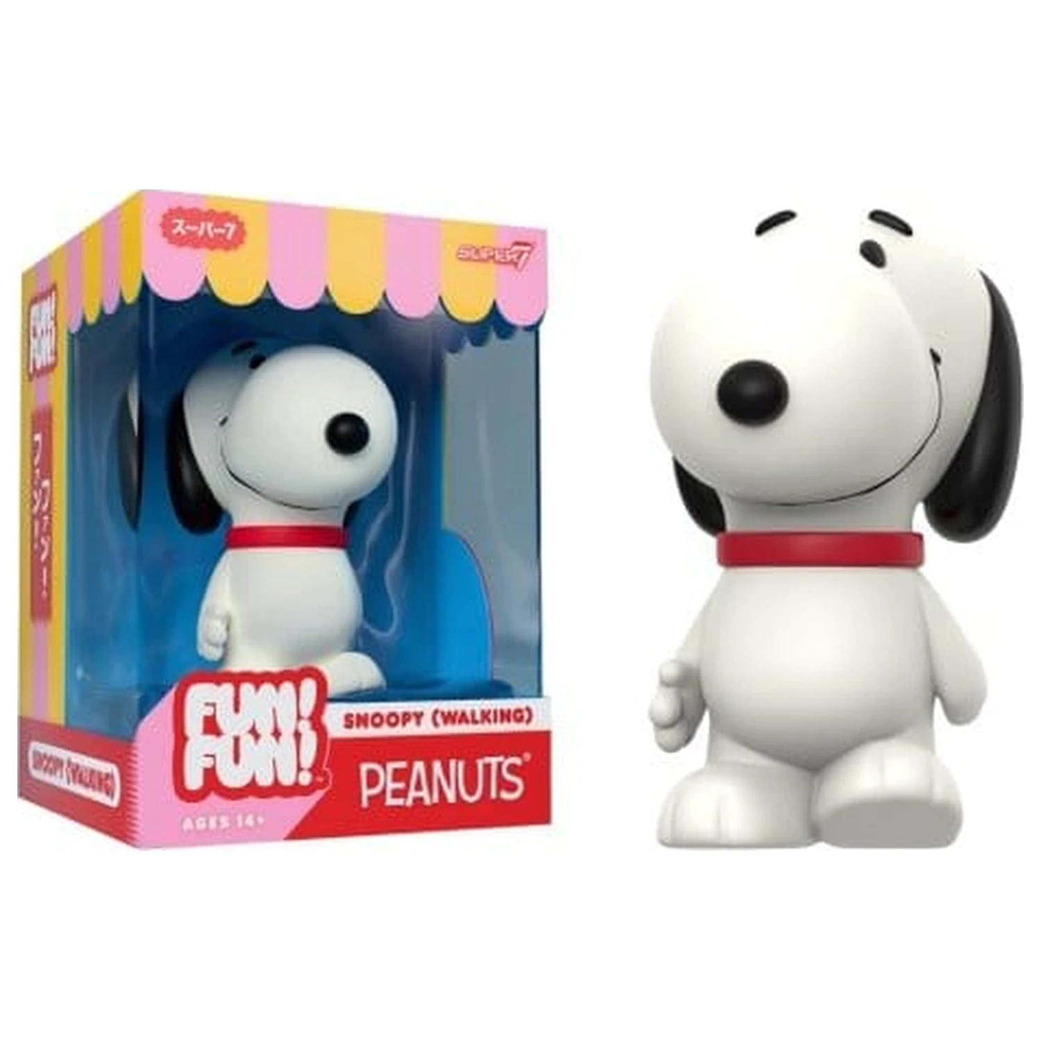 Peanuts Fun! Fun! Mini figurka Wave 02 Snoopy (Walking) fotografii produktu