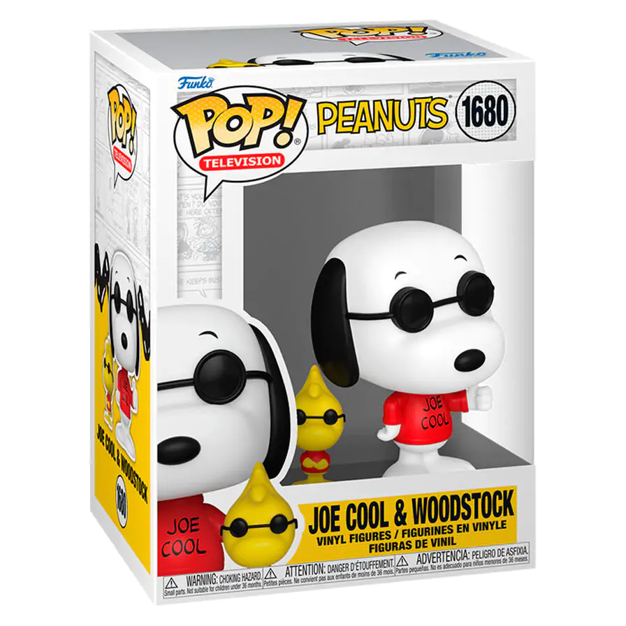 Peanuts Funko POP! & Buddy vinylová figurka Joe Cool w/Wdstk 9 cm fotografii produktu