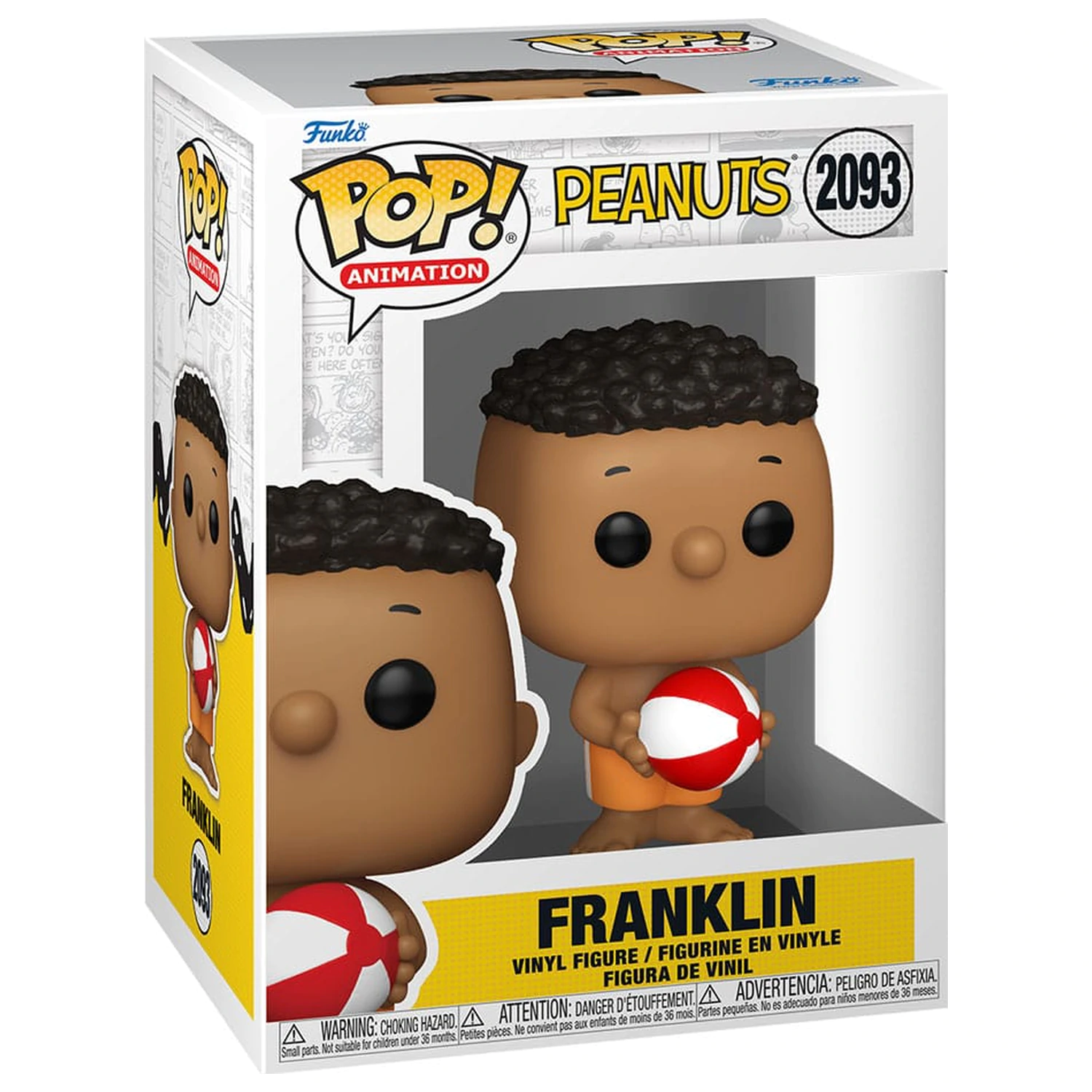 Peanuts Funko POP! TV figurka Franklin 9 cm fotografii produktu