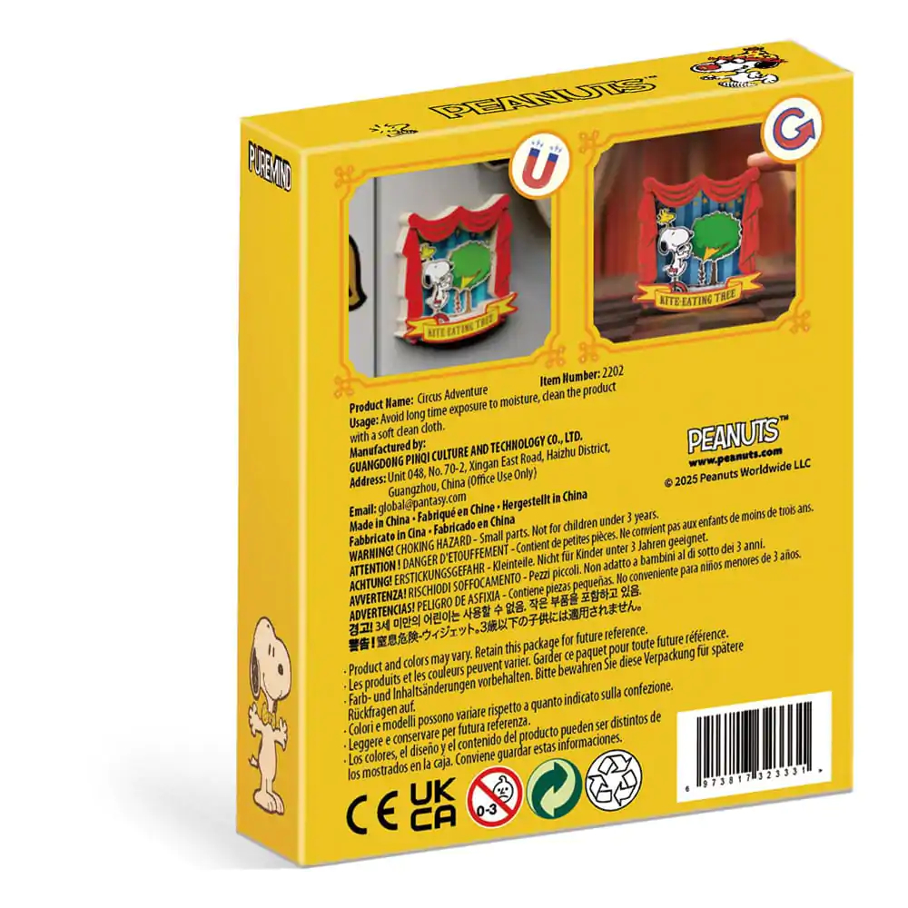 Peanuts Puremind magnet Circus Adventure fotografii produktu