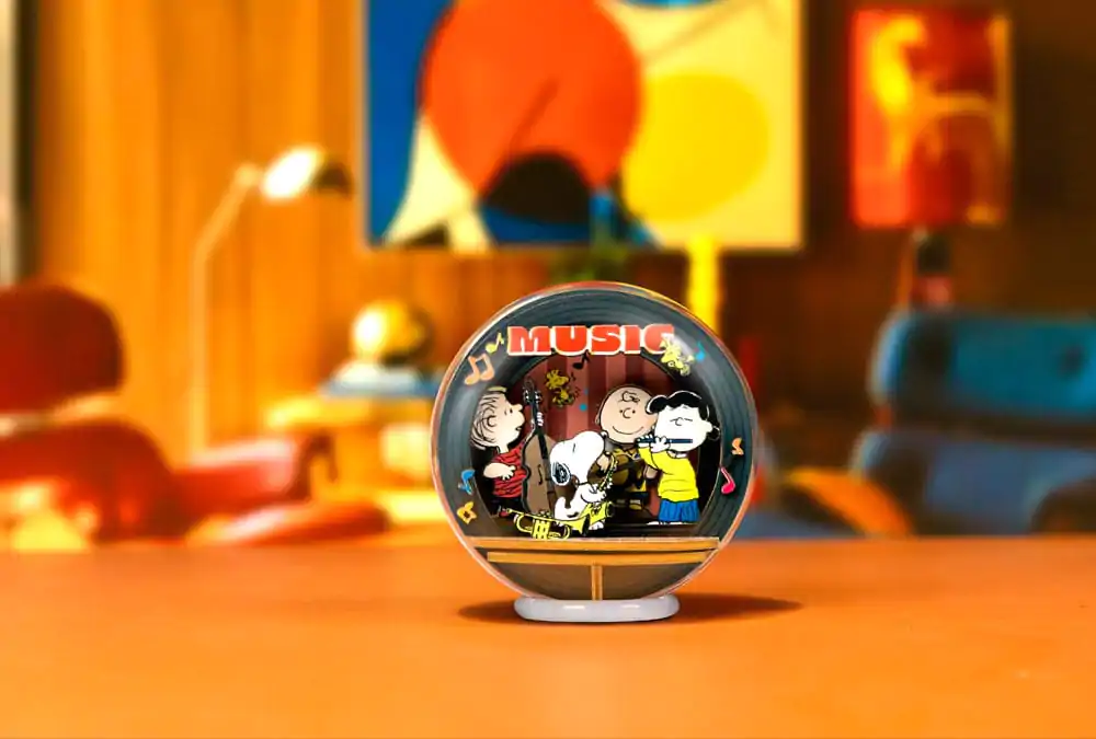 Peanuts Puremind Stavebnice Glóbus Wooden Divadlo Glóbus Night of Music fotografii produktu