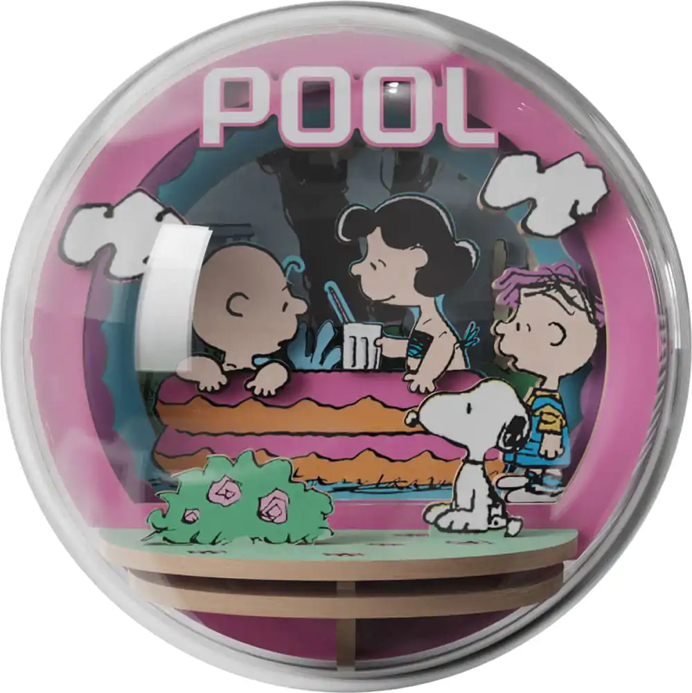 Peanuts Puremind stavebnice Wooden Theater Globe Cool Pool fotografii produktu