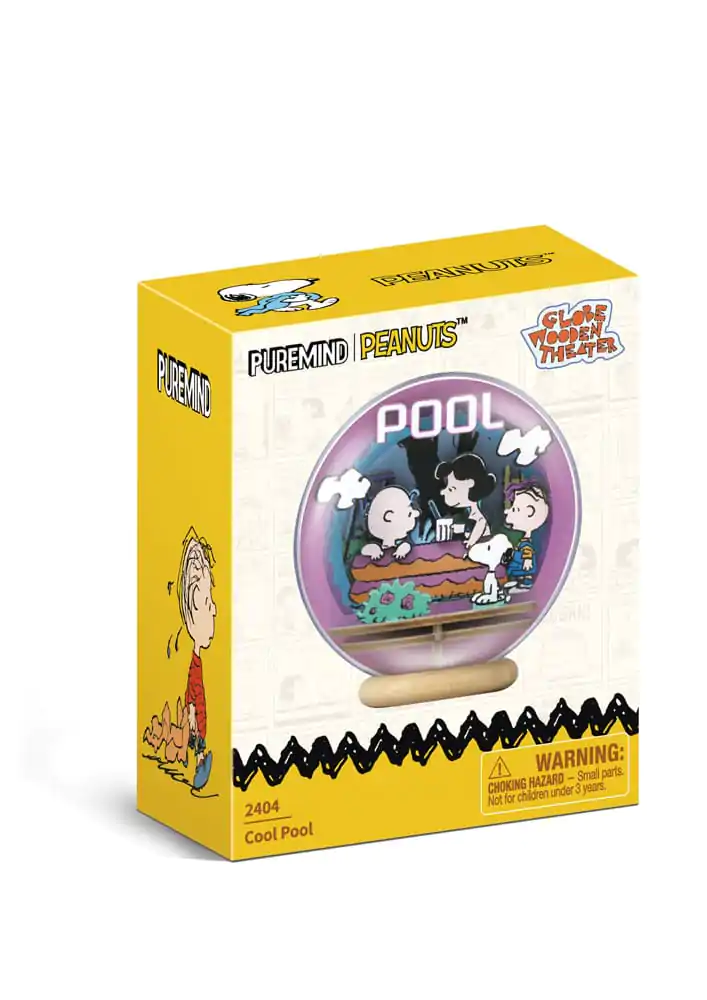 Peanuts Puremind stavebnice Wooden Theater Globe Cool Pool fotografii produktu