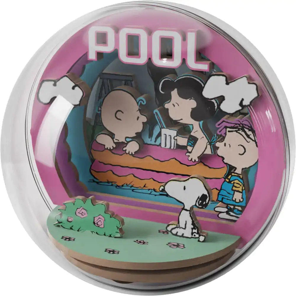 Peanuts Puremind stavebnice Wooden Theater Globe Cool Pool fotografii produktu