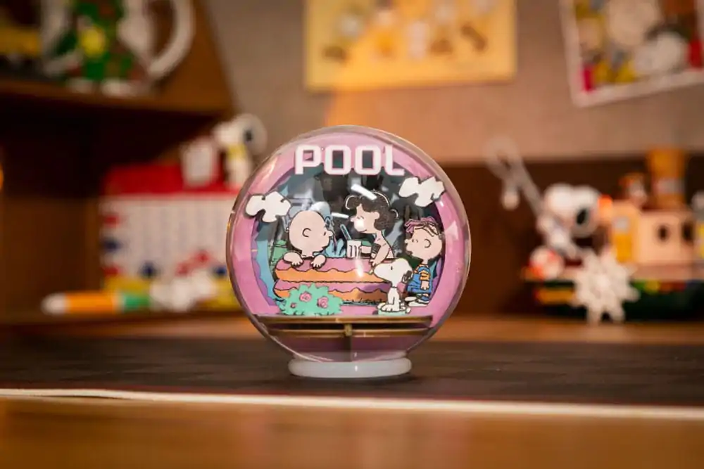 Peanuts Puremind stavebnice Wooden Theater Globe Cool Pool fotografii produktu