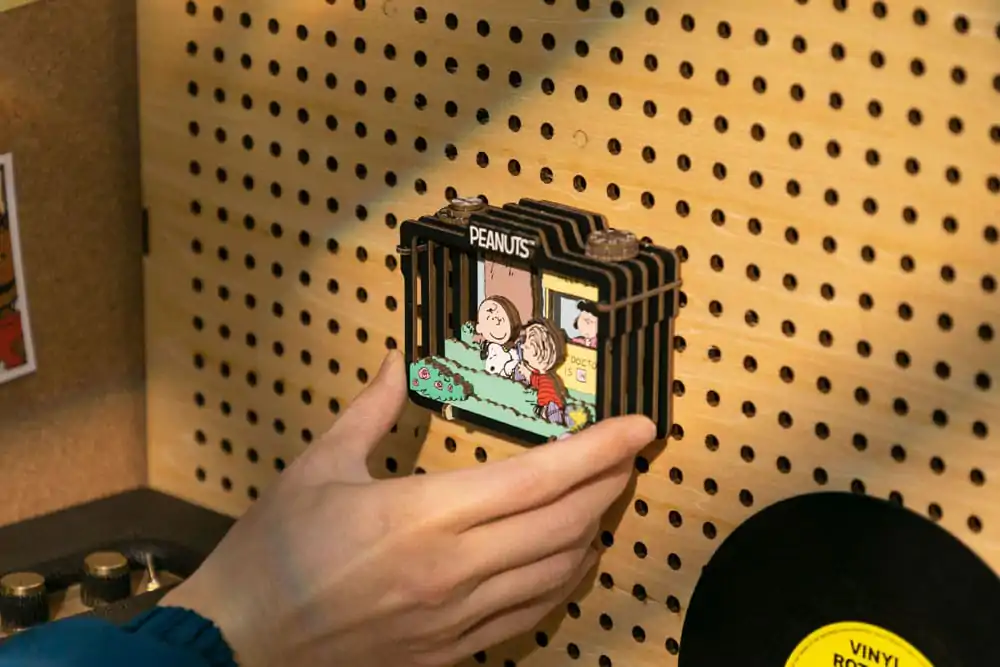 Peanuts Puremind stavebnice Wooden Theater Summer Snapshot fotografii produktu