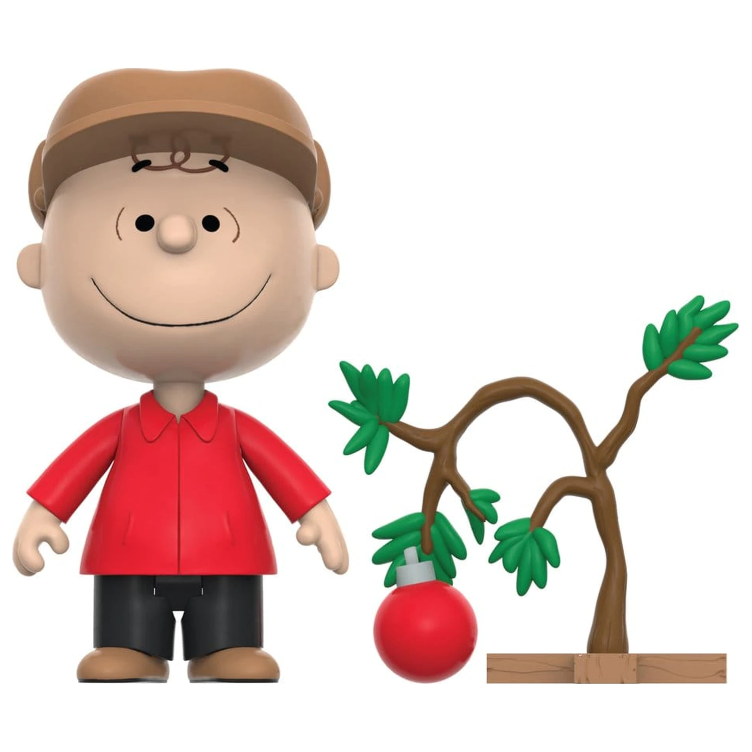 Peanuts ReAction akční figurka Charlie Brown a Sad Tree (Snow Globe Card Back) fotografii produktu
