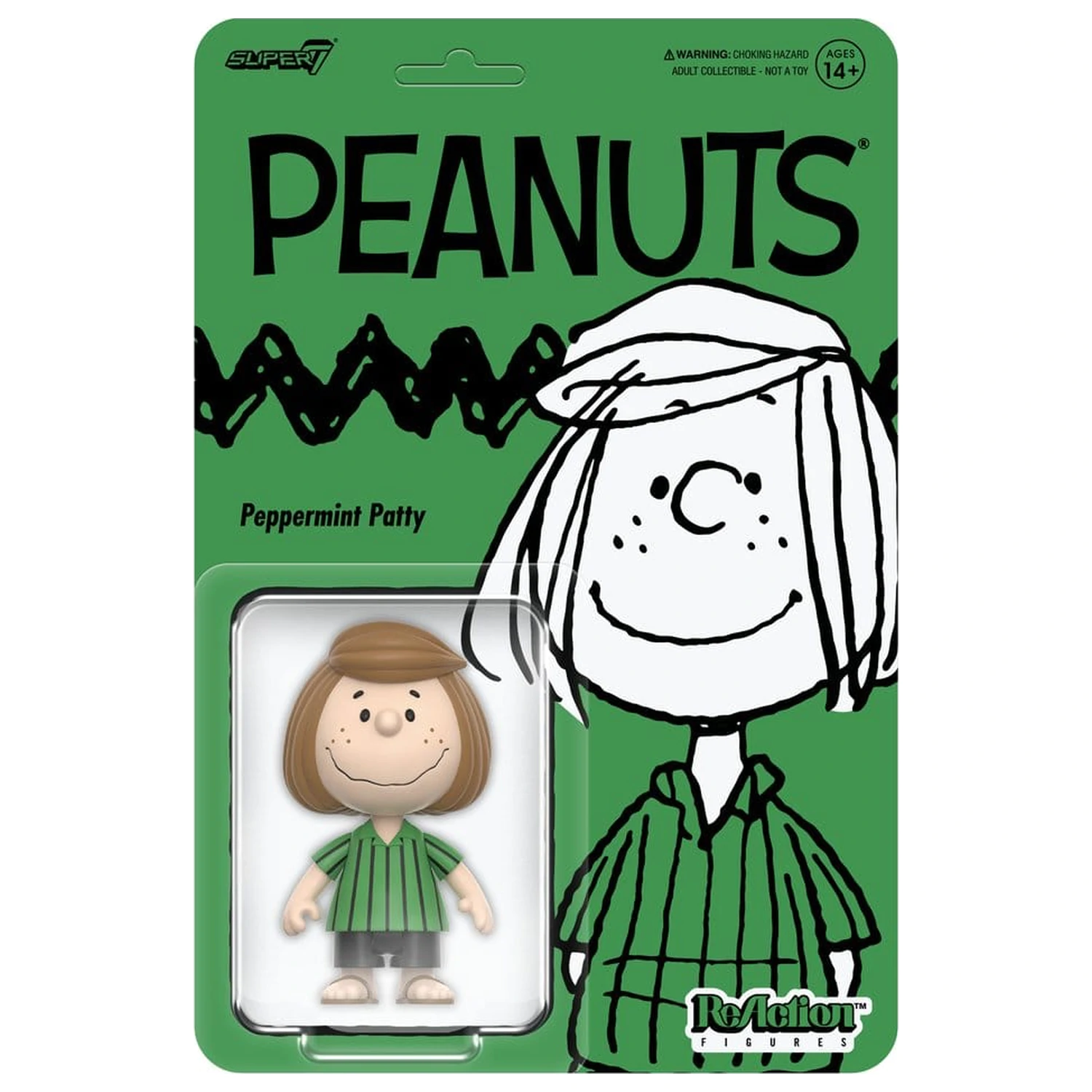Peanuts ReAction akční figurka Vlna 09 Peppermint Patty fotografii produktu