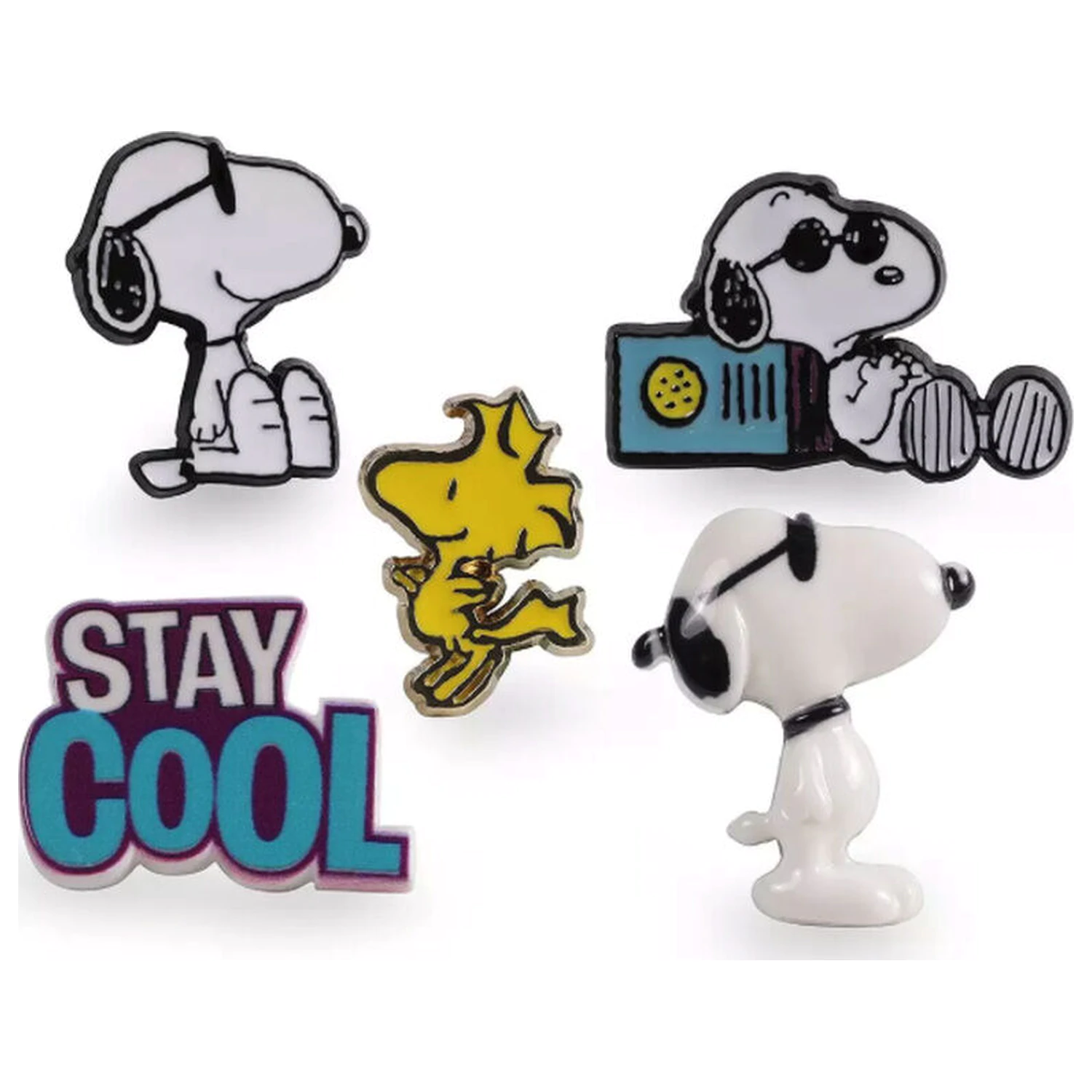 Peanuts Snoopy 5 pinů sada fotografii produktu