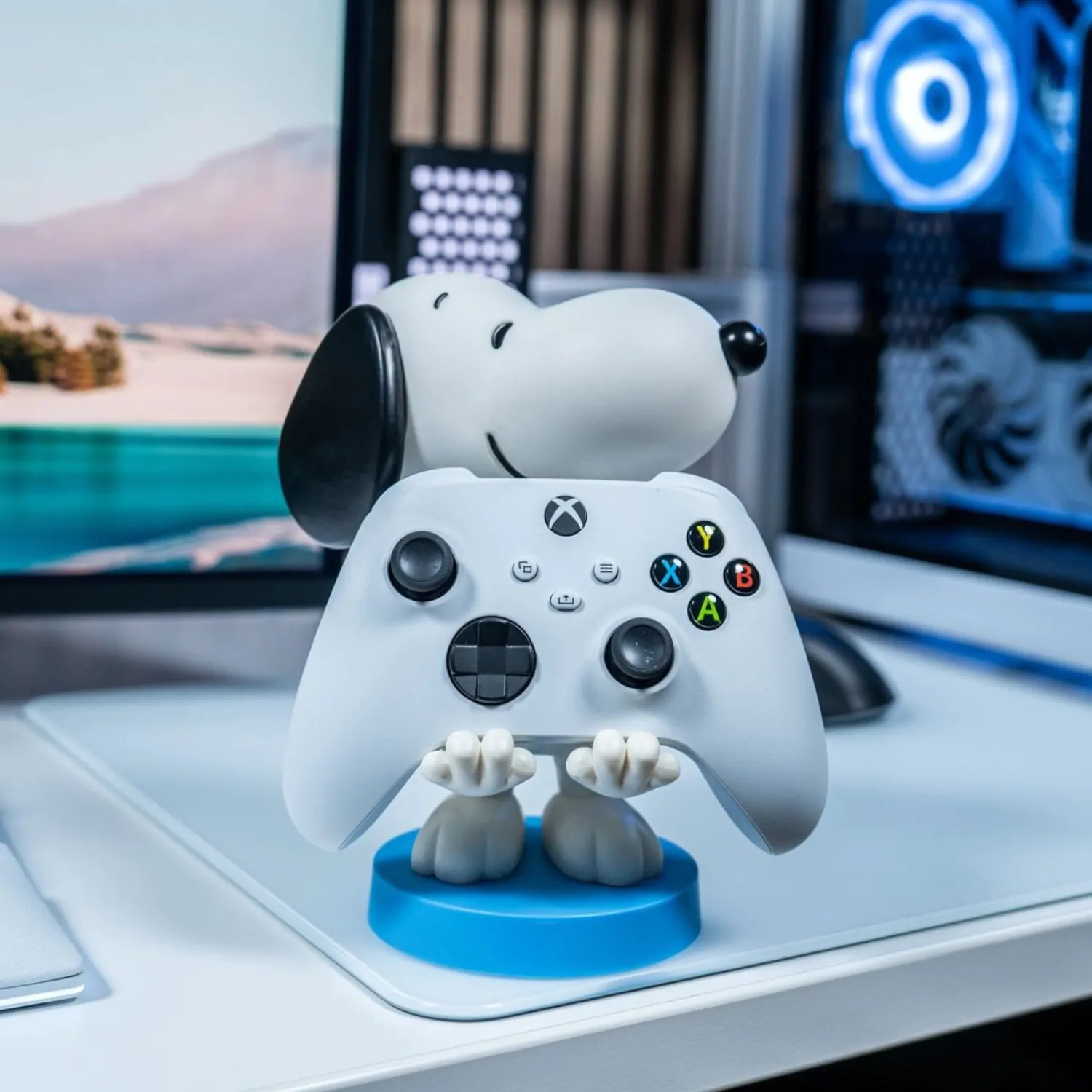 Peanuts Snoopy Cable Guys držák na controller a stojánek na telefon fotografii produktu