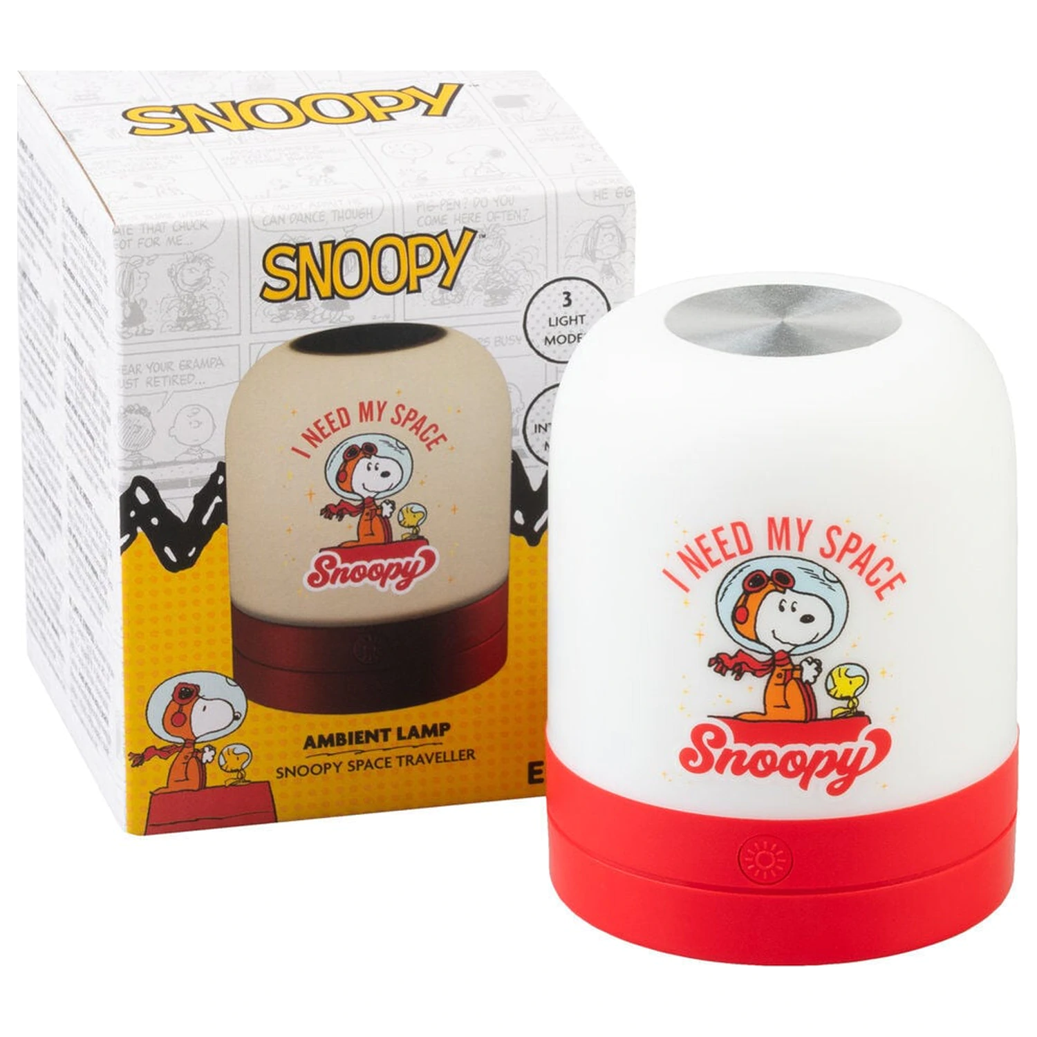 Peanuts Snoopy ambientní lampa fotografii produktu