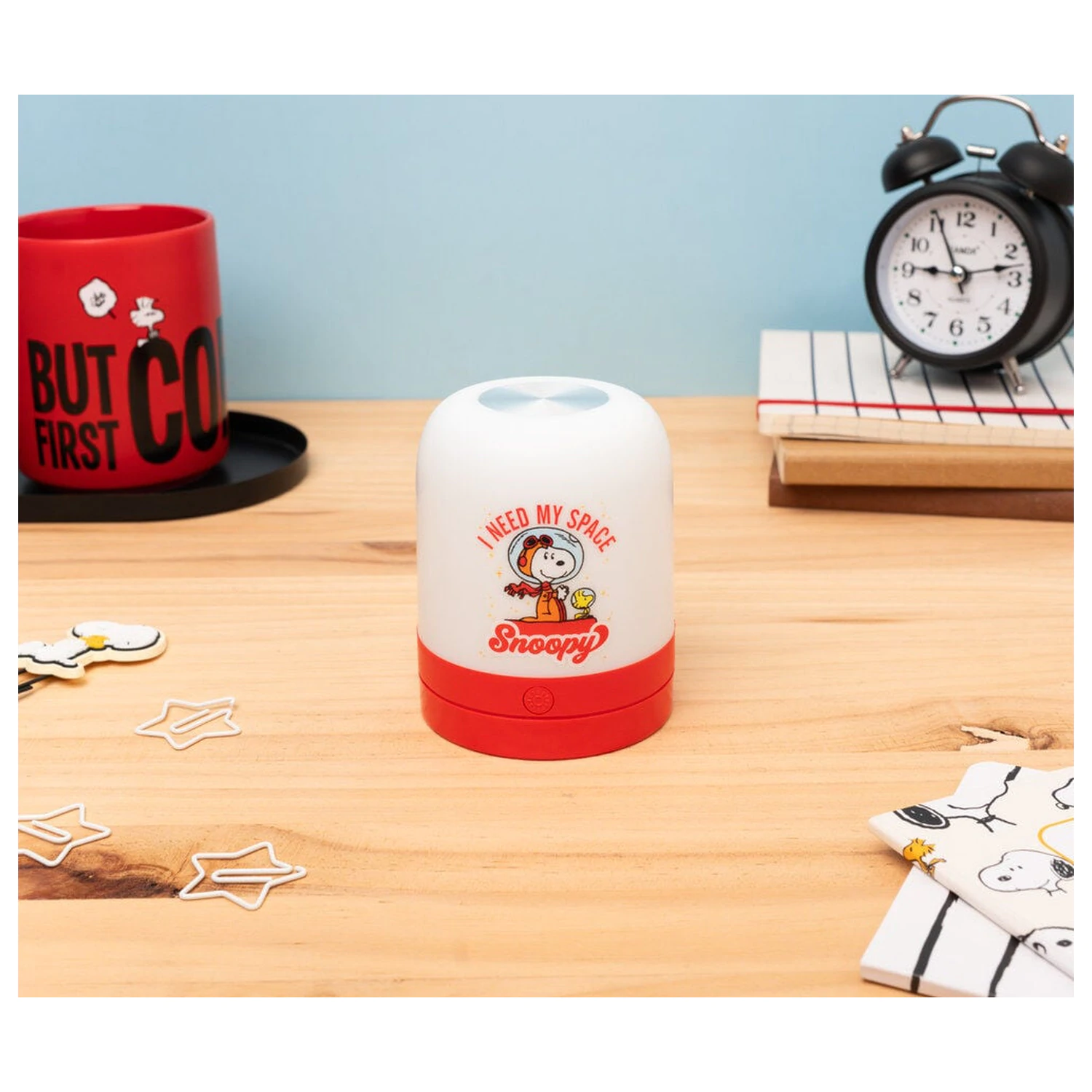 Peanuts Snoopy ambientní lampa fotografii produktu