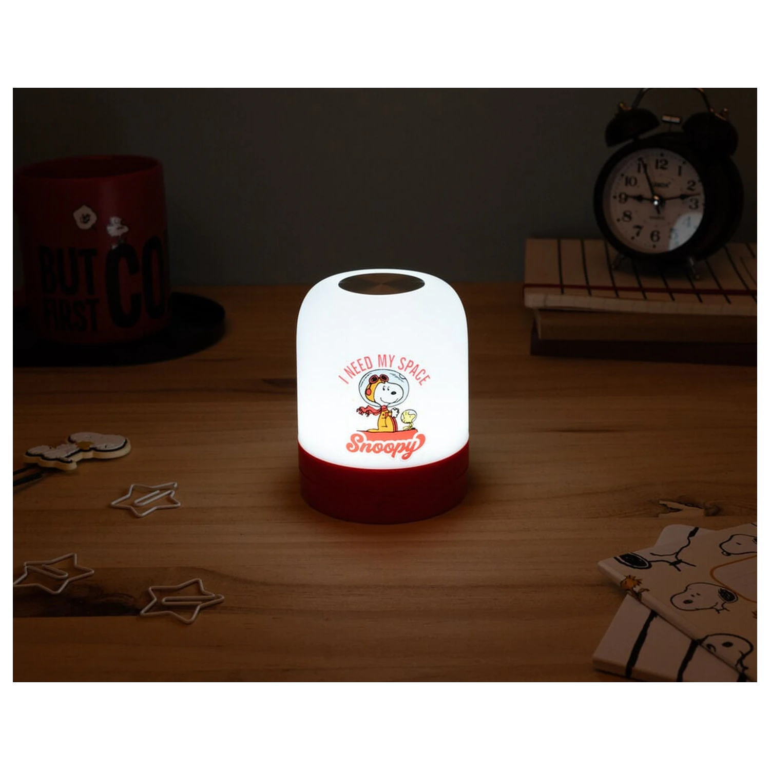 Peanuts Snoopy ambientní lampa fotografii produktu