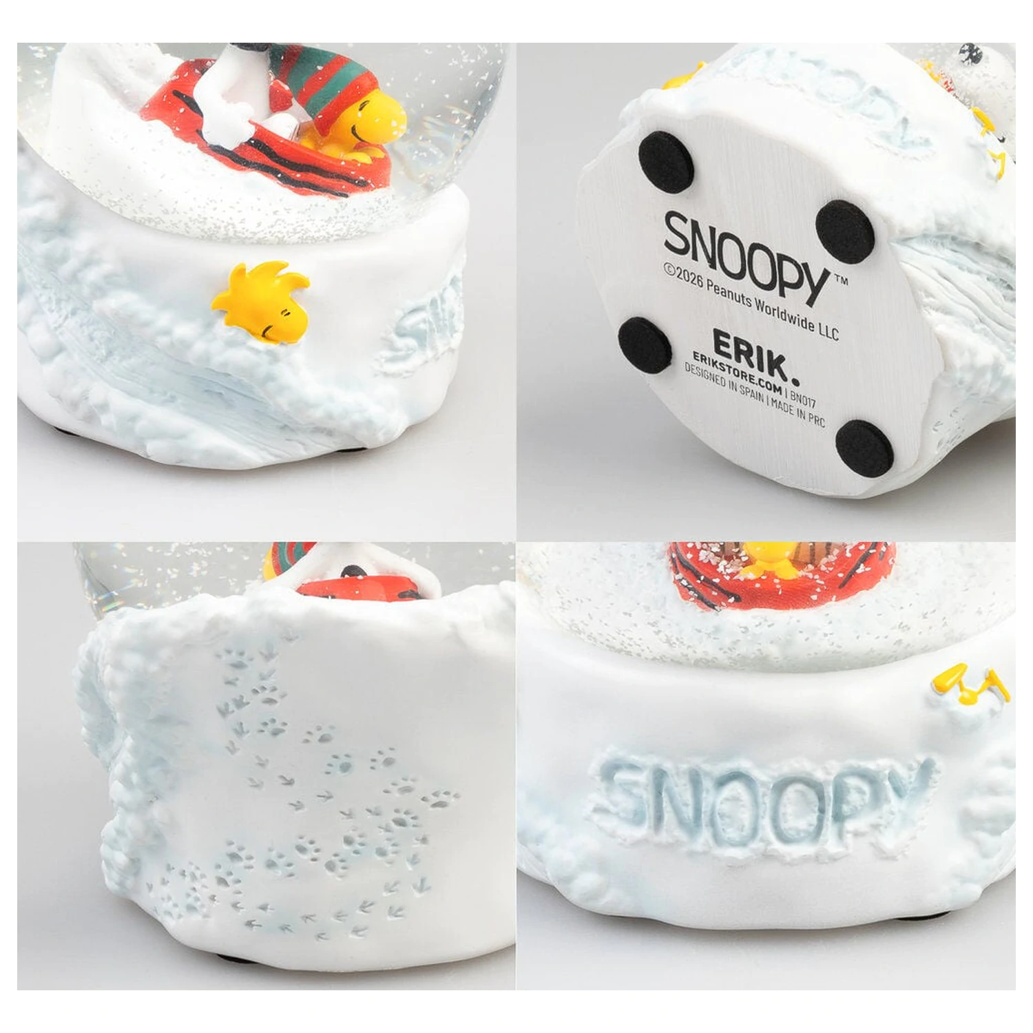 Peanuts Snoopy sněhová koule fotografii produktu