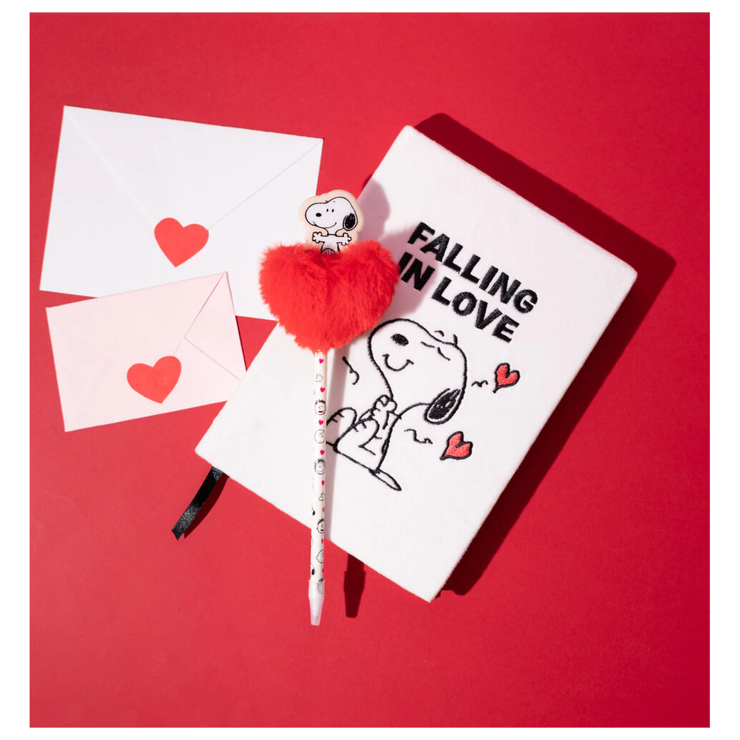 Peanuts Snoopy Pompon pero fotografii produktu