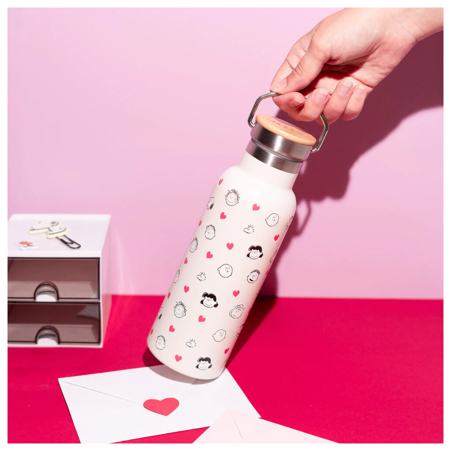 Peanuts Snoopy láhev z nerezové oceli 500ml fotografii produktu