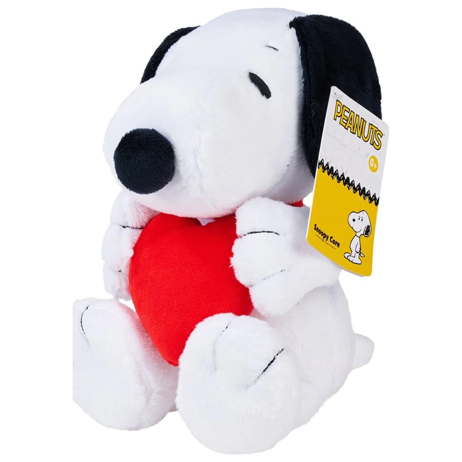 Peanuts plyšová figurka Snoopy sedící se srdcem 25 cm fotografii produktu
