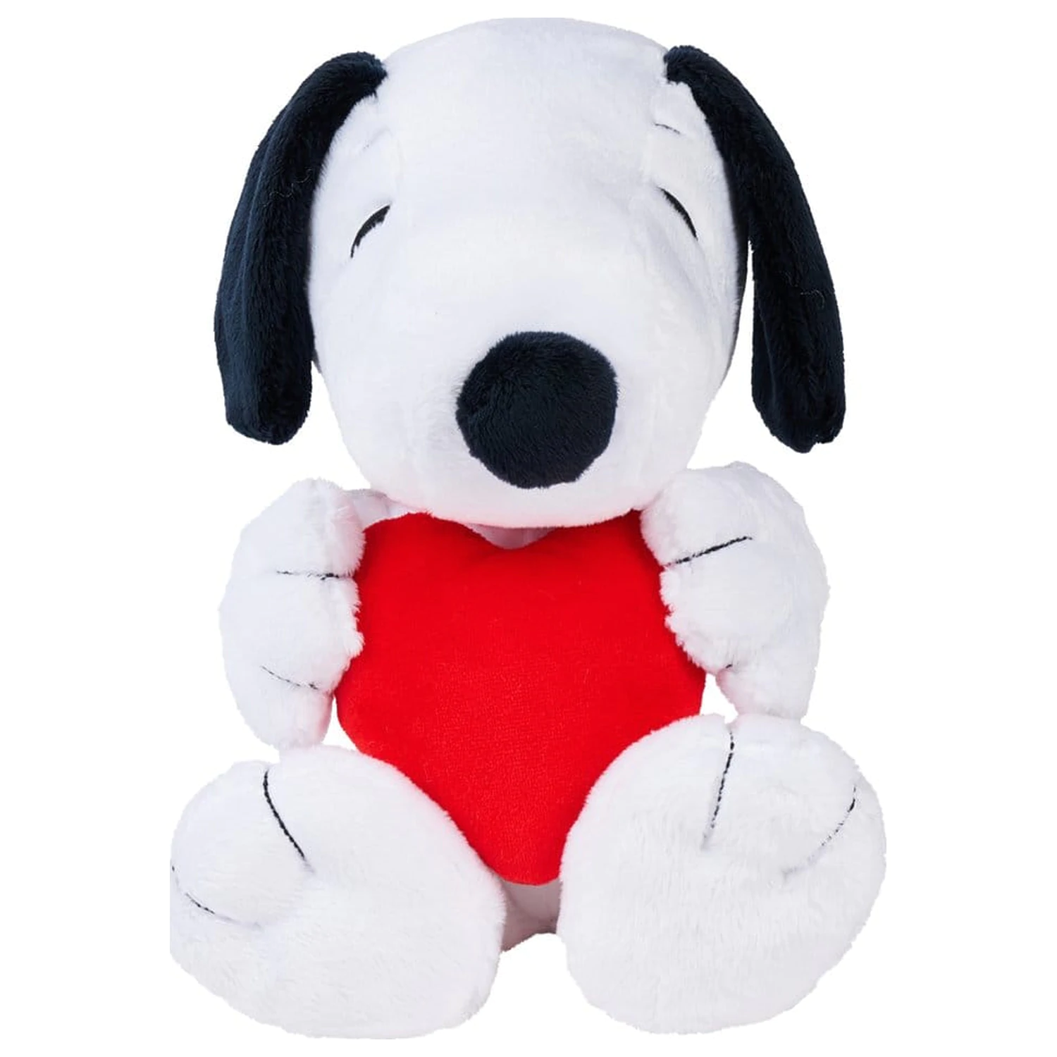 Peanuts plyšová figurka Snoopy sedící se srdcem 25 cm fotografii produktu