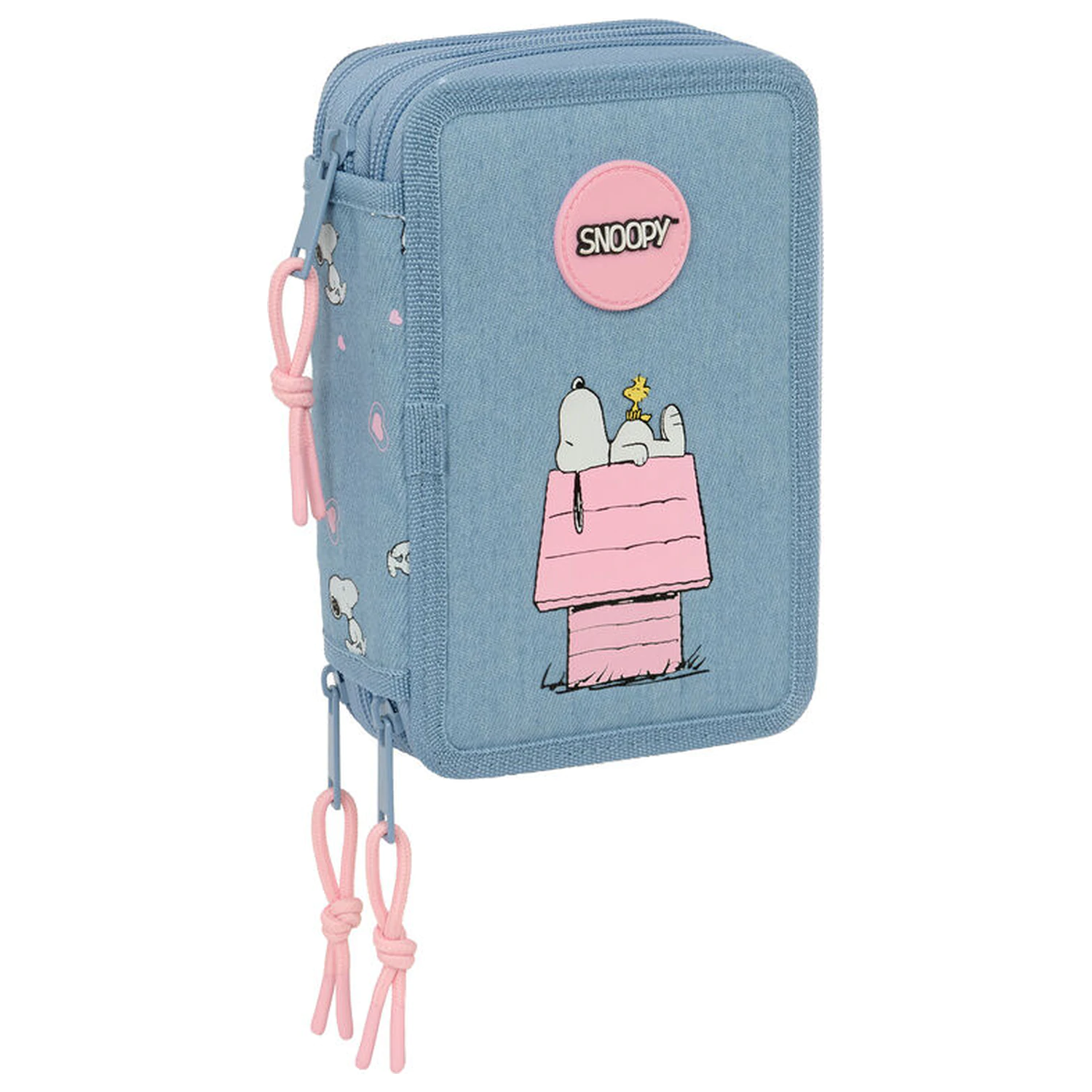 Peanuts Snoopy trojitý penál 37 kusů fotografii produktu