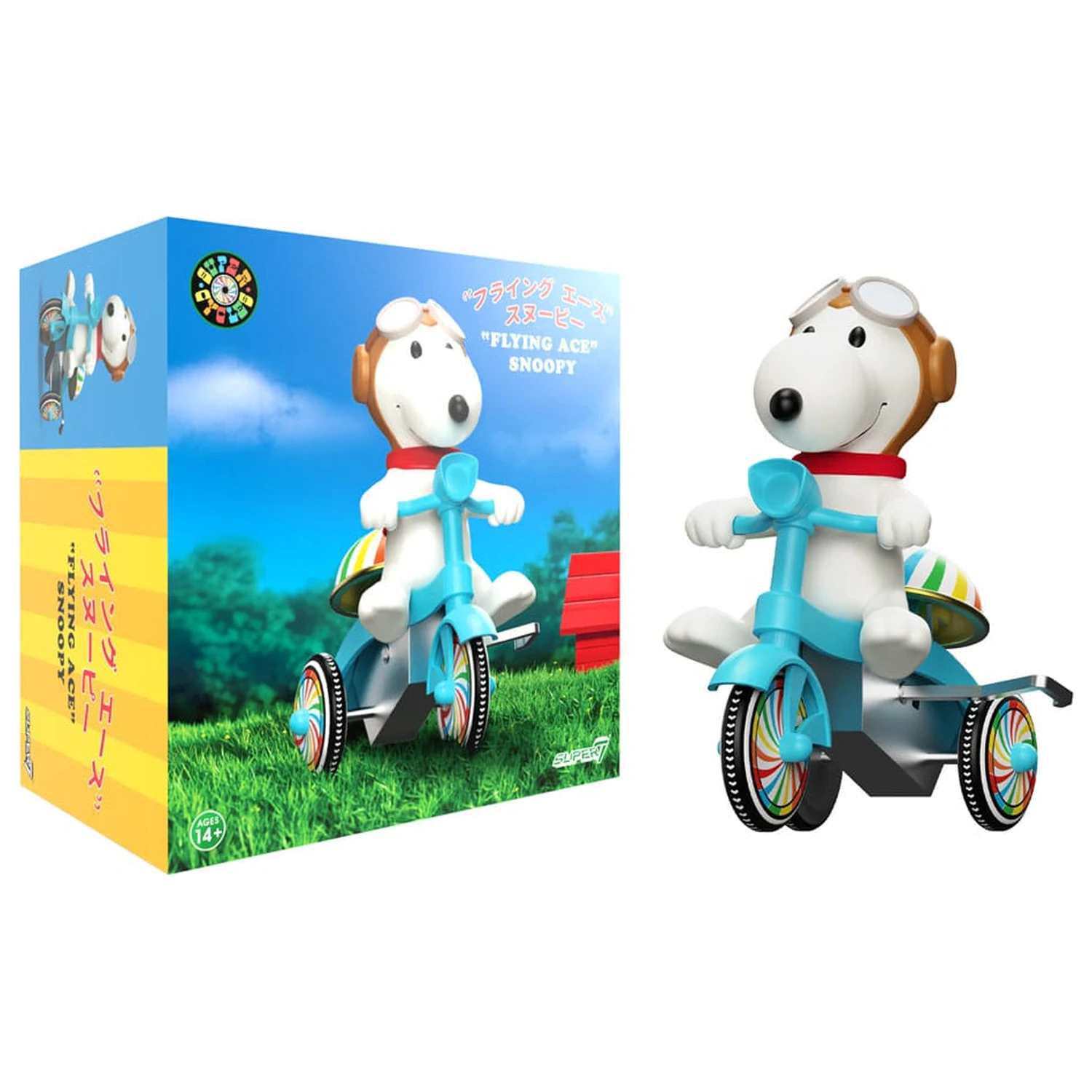 Peanuts Super Cycles akční figurka Snoopy Flying Ace 13 cm fotografii produktu