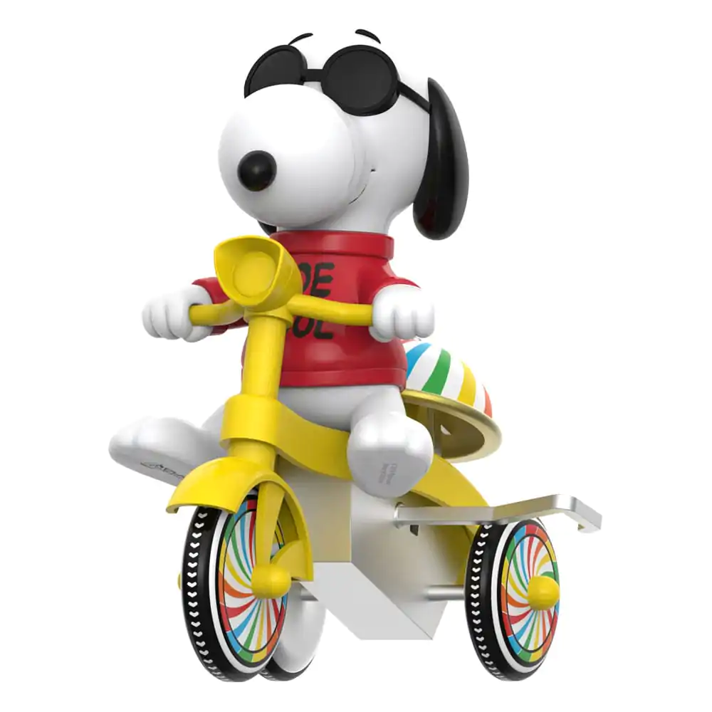 Peanuts Super Cycles Akční figurka Joe Cool (Červená s Žlutou Tříkolkou) 13 cm fotografii produktu