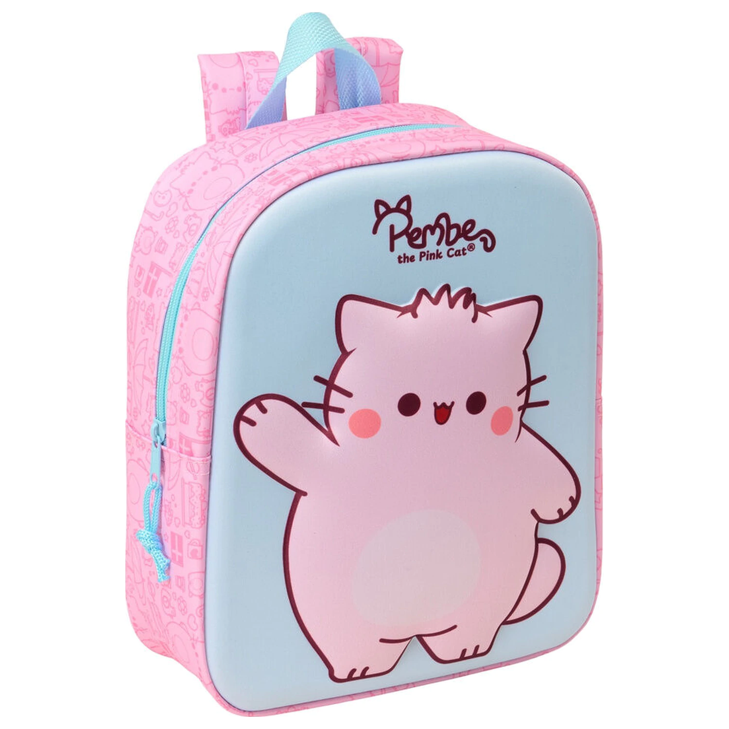 Pembe The Pink Cat 3D batoh 27cm fotografii produktu