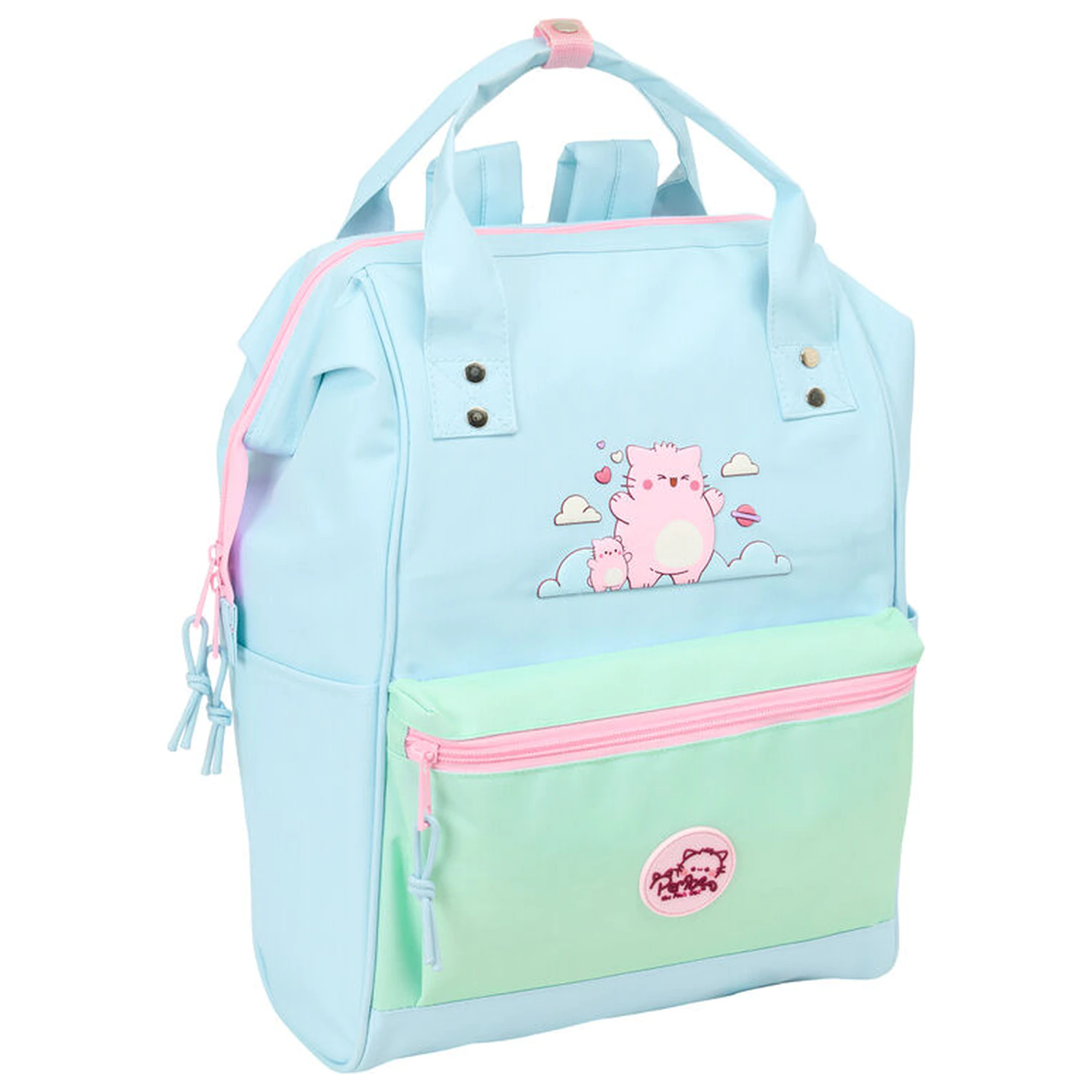 Pembe The Pink Cat batoh s pouzdrem na notebook 40cm fotografii produktu