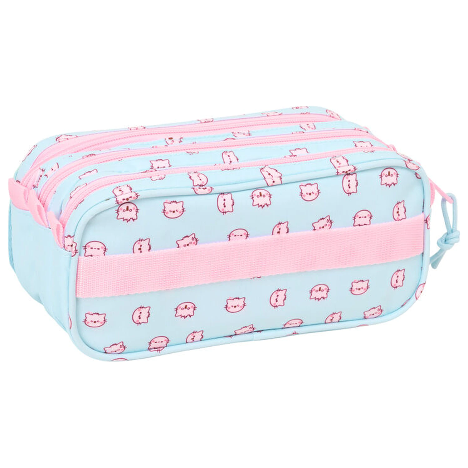 Pembe The Pink Cat trojitý penál fotografii produktu