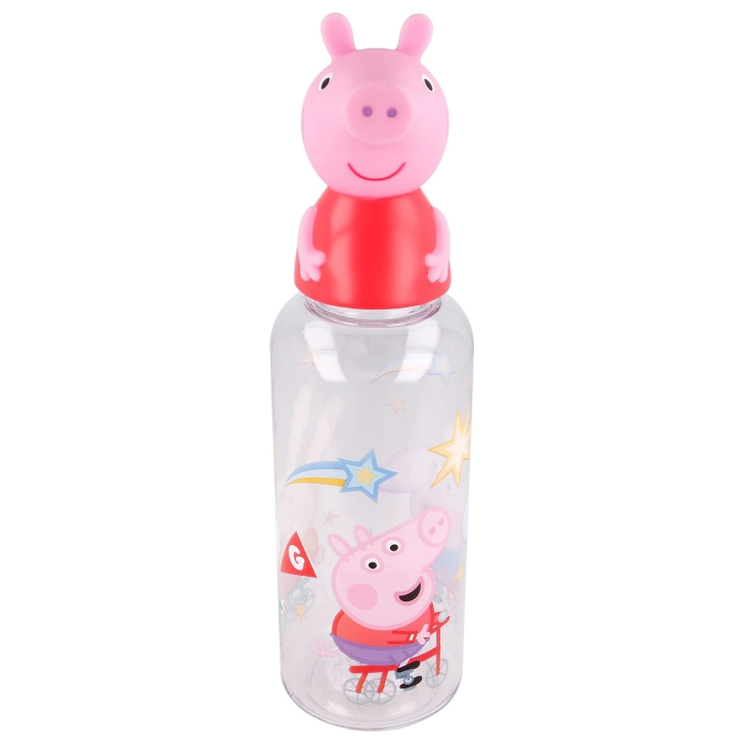 Peppa Pig 3D Cycle Figurka plastová láhev na vodu 560 ml fotografii produktu