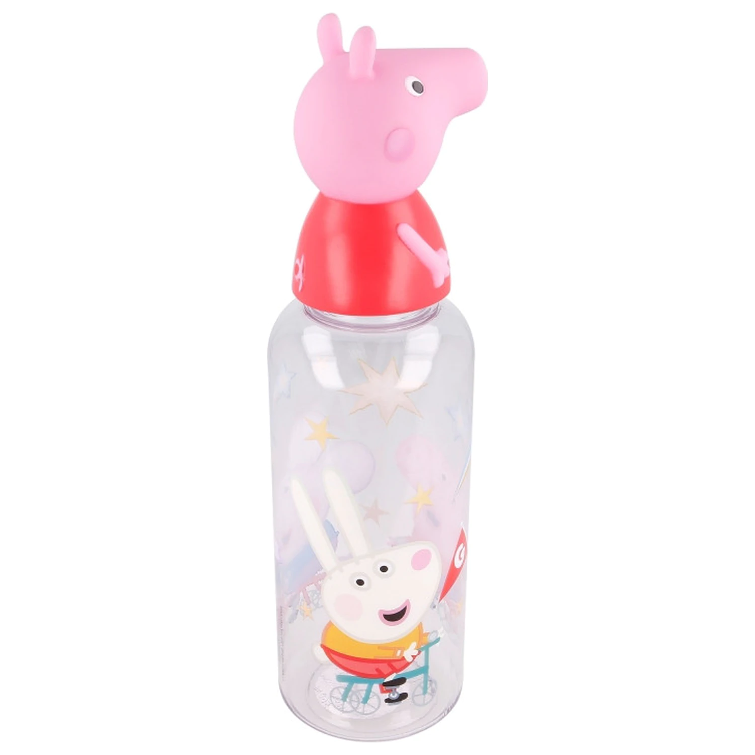 Peppa Pig 3D Cycle Figurka plastová láhev na vodu 560 ml fotografii produktu