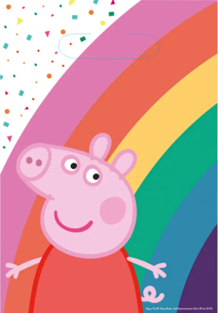 Dárkové sáčky Peppa Pig 8 ks fotografii produktu