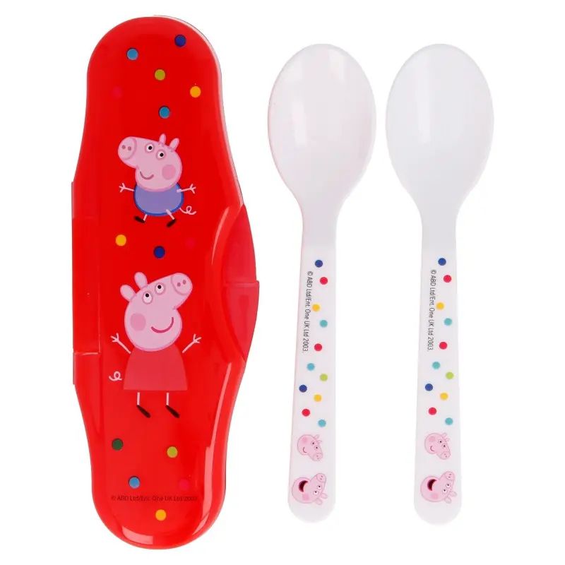 Peppa Pig cestovní sada příborů pro miminka fotografii produktu