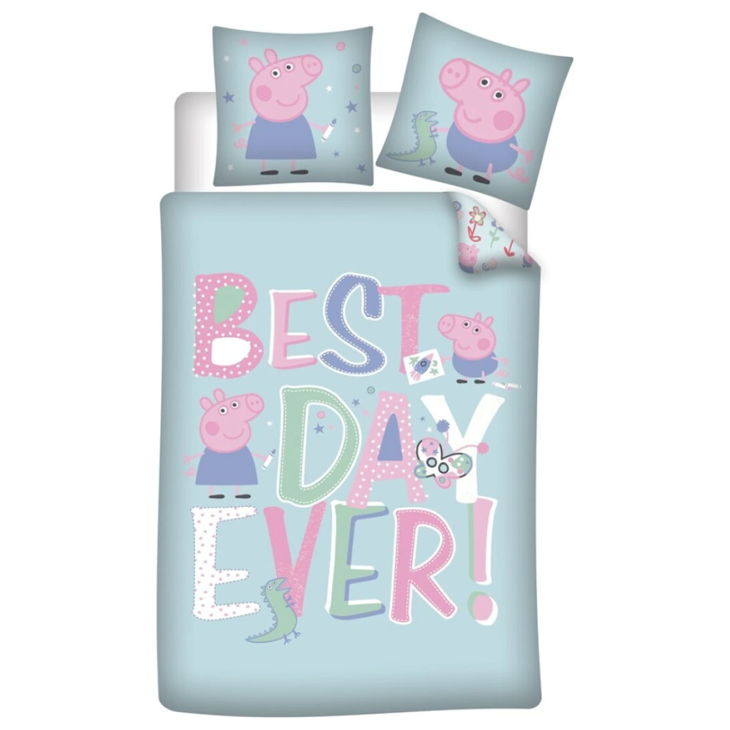 Peppa Pig Best Day mikrovláknový povlak na peřinu fotografii produktu