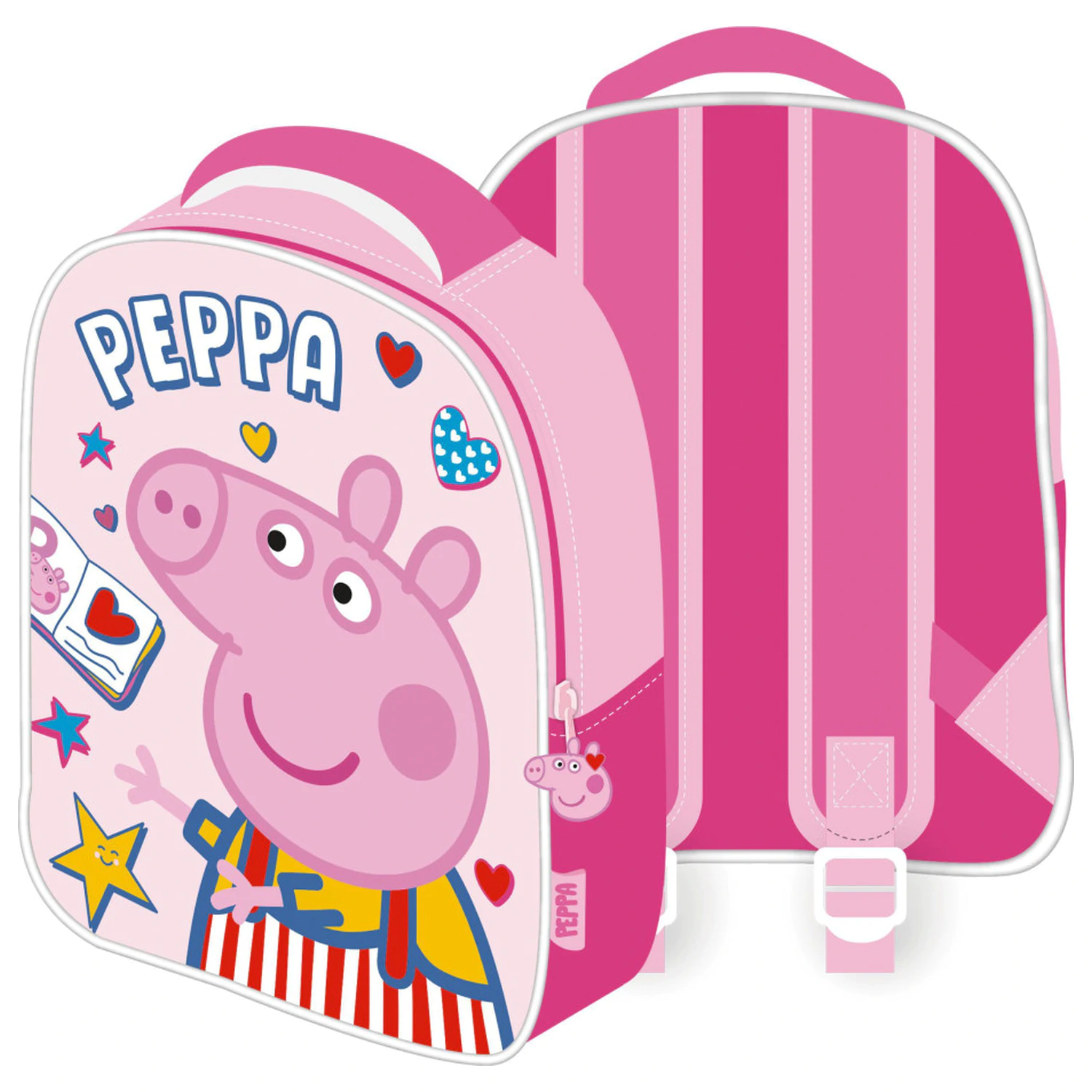 Peppa Pig knižní batoh, taška 28 cm fotografii produktu