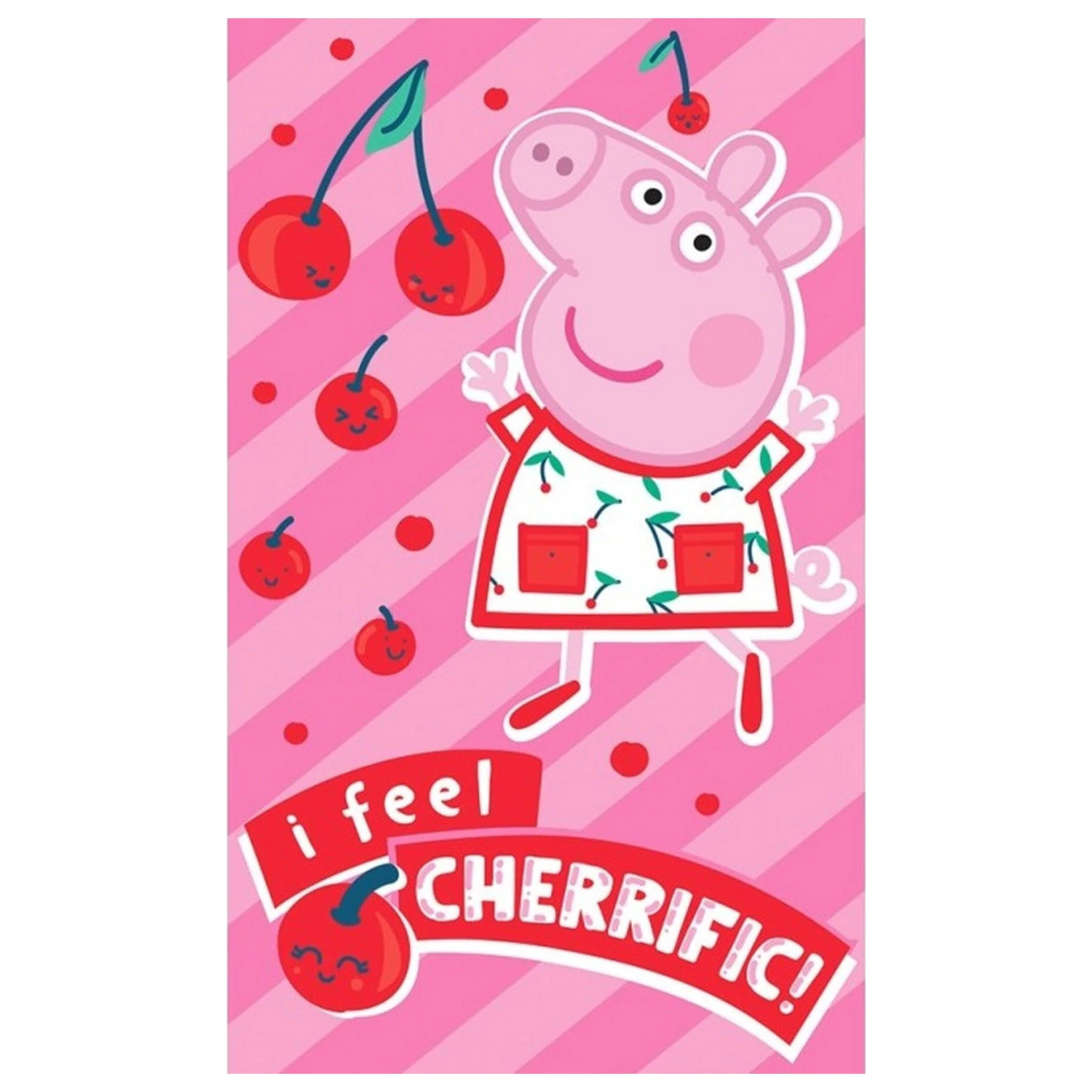 Peppa Pig Cherrific ručník na ruce, ručník na obličej, ručník fotografii produktu