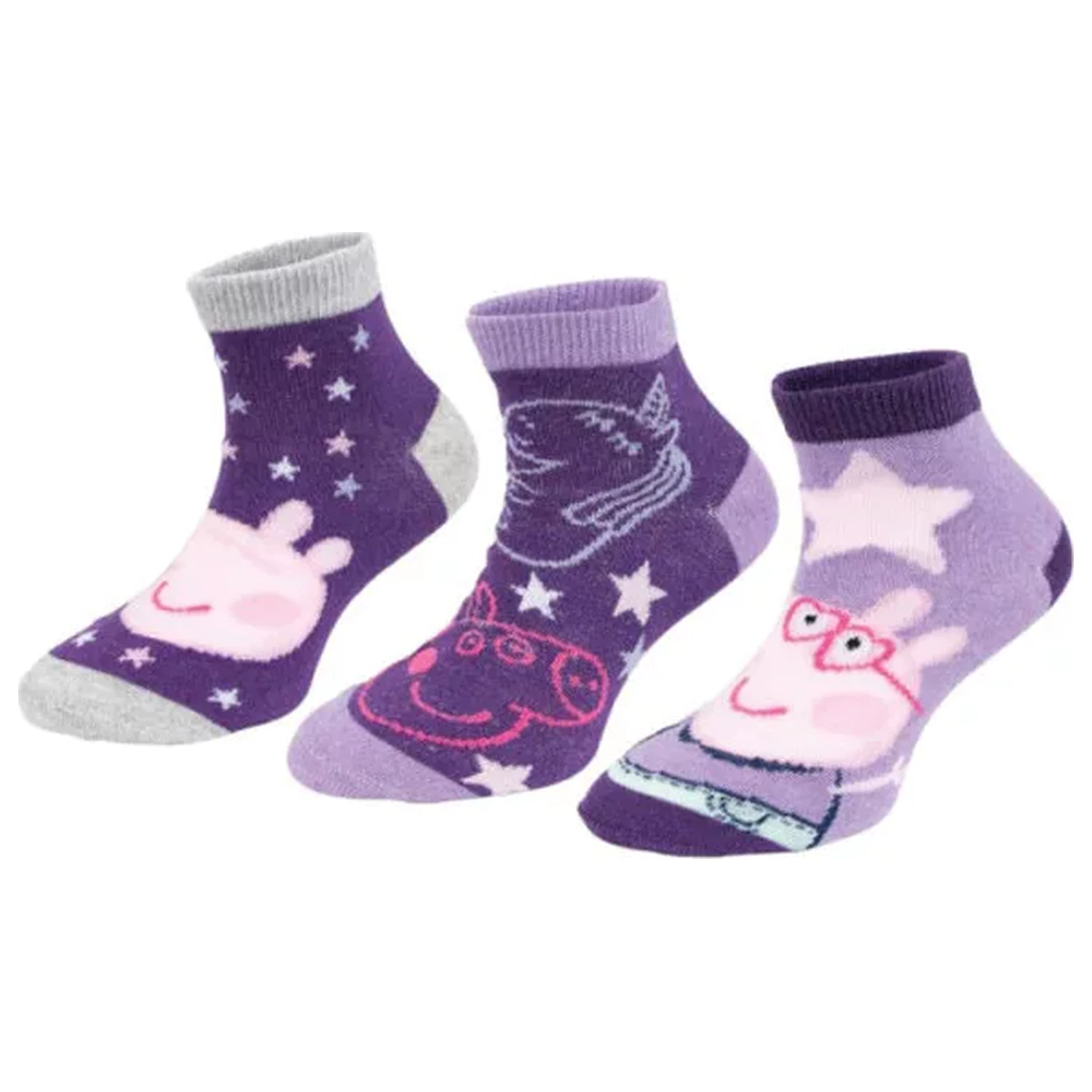 Peppa Pig Dream Purple Dětské Secret ponožky 23/26 fotografii produktu