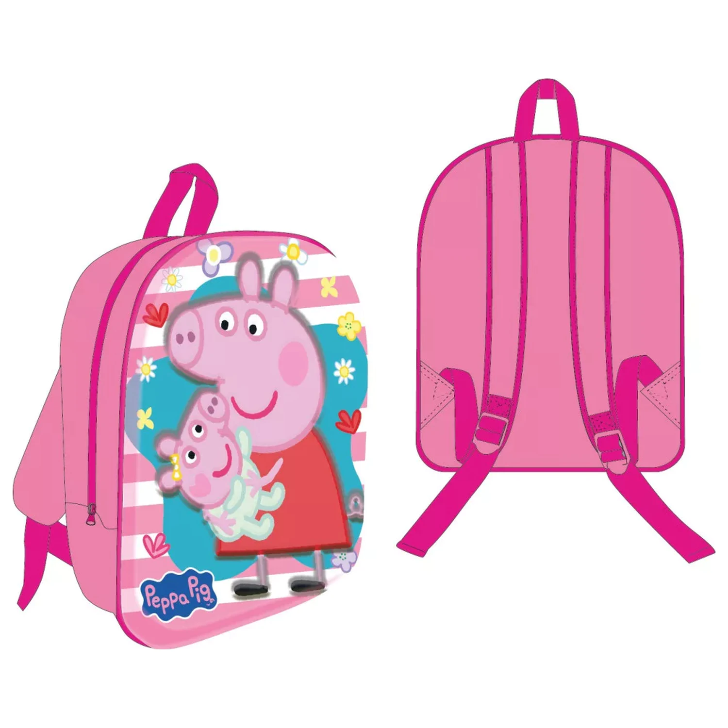 Peppa Pig Evie 3D batoh, taška 30 cm fotografii produktu