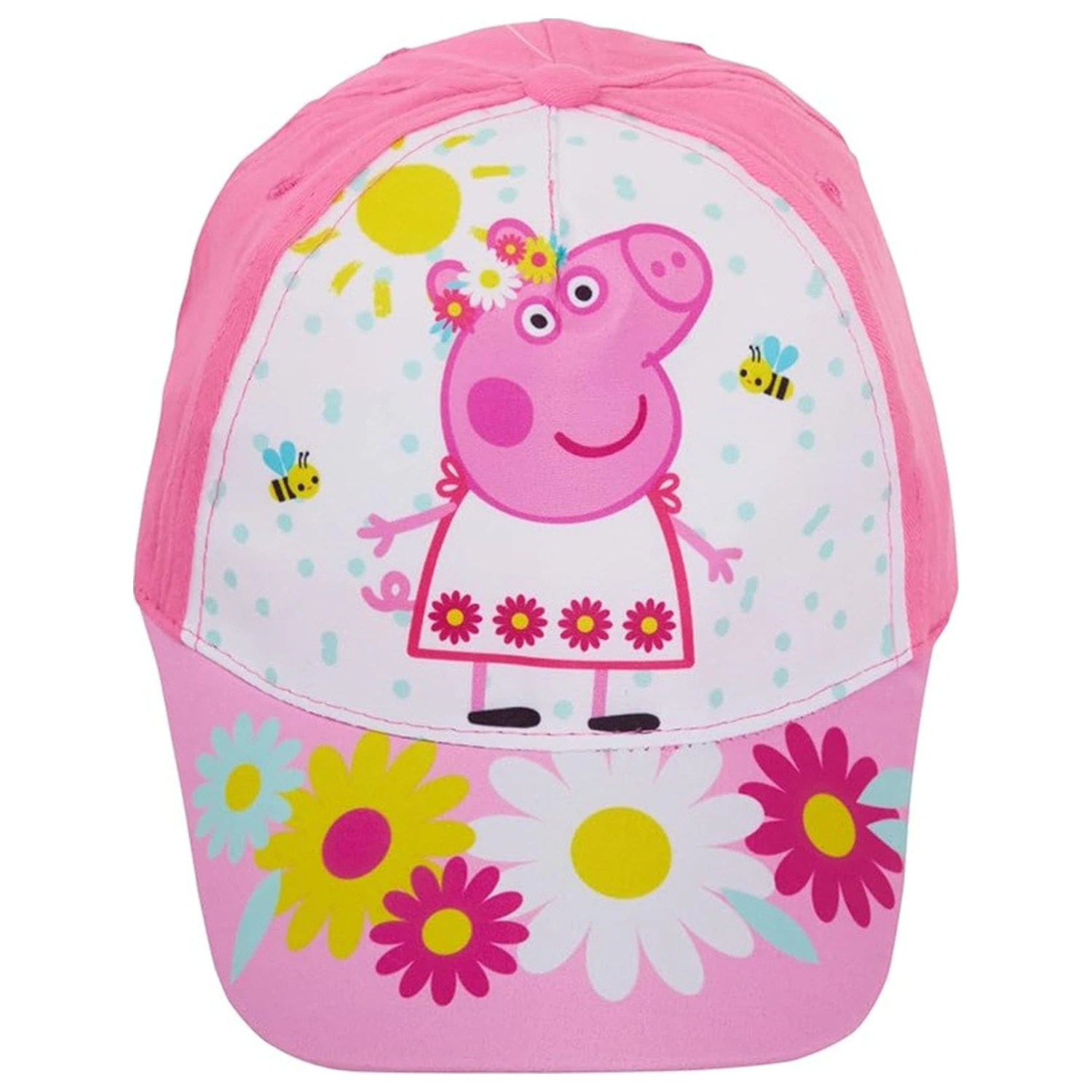 Peppa Pig Flower Pink dětská baseballová čepice 52 cm fotografii produktu