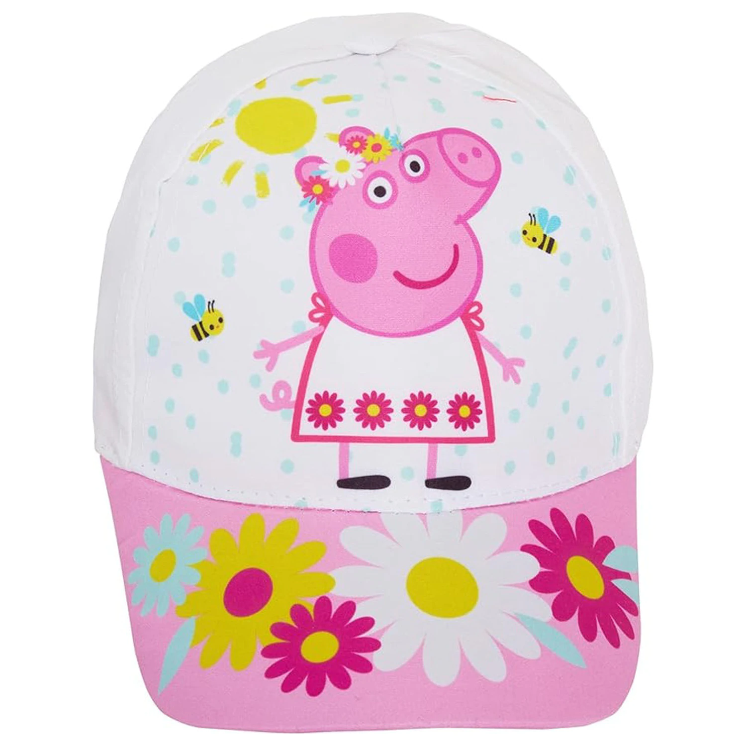 Peppa Pig Flower White dětská baseballová čepice 54 cm fotografii produktu