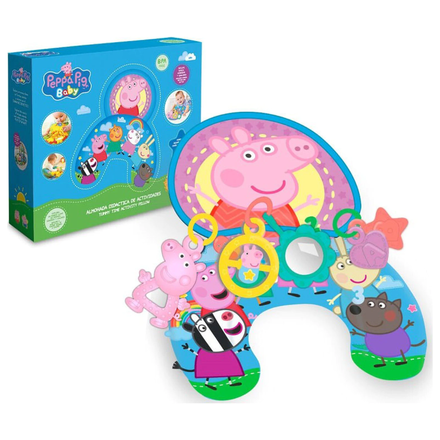 Peppa Pig Friends aktivitní polštář fotografii produktu